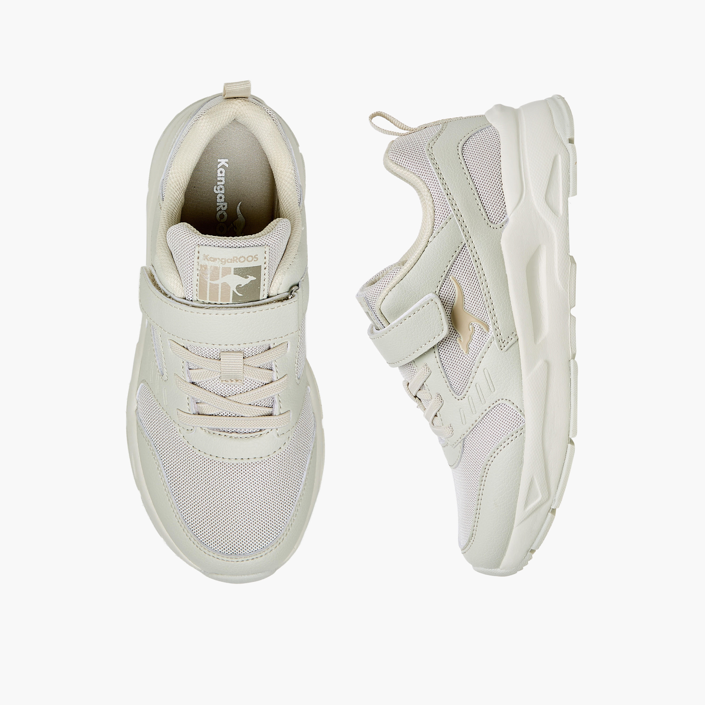 KangaROOS Girls Hook and Loop Sports Shoes-girls-shoes-sports-image-1