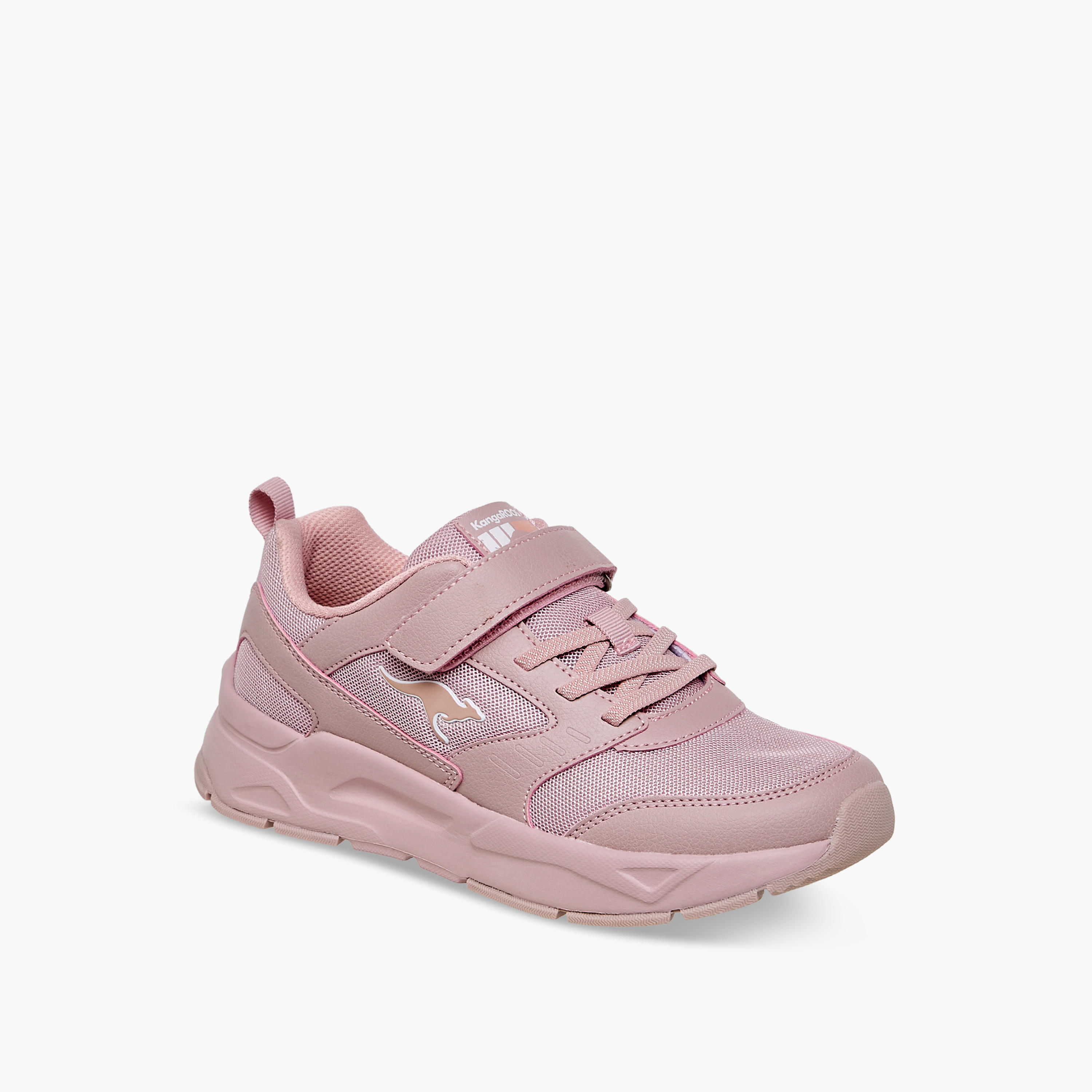 KangaROOS Girls Hook and Loop Sports Shoes-girls-shoes-sports-image-2