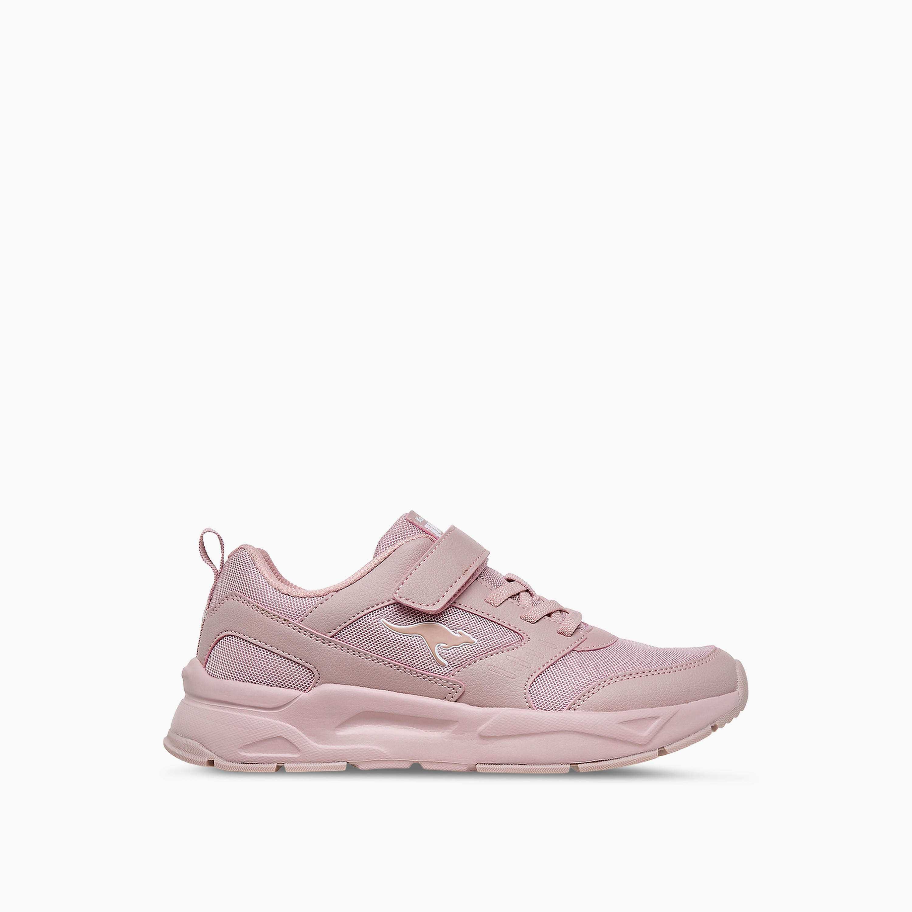KangaROOS Girls Hook and Loop Sports Shoes-girls-shoes-sports-image-3