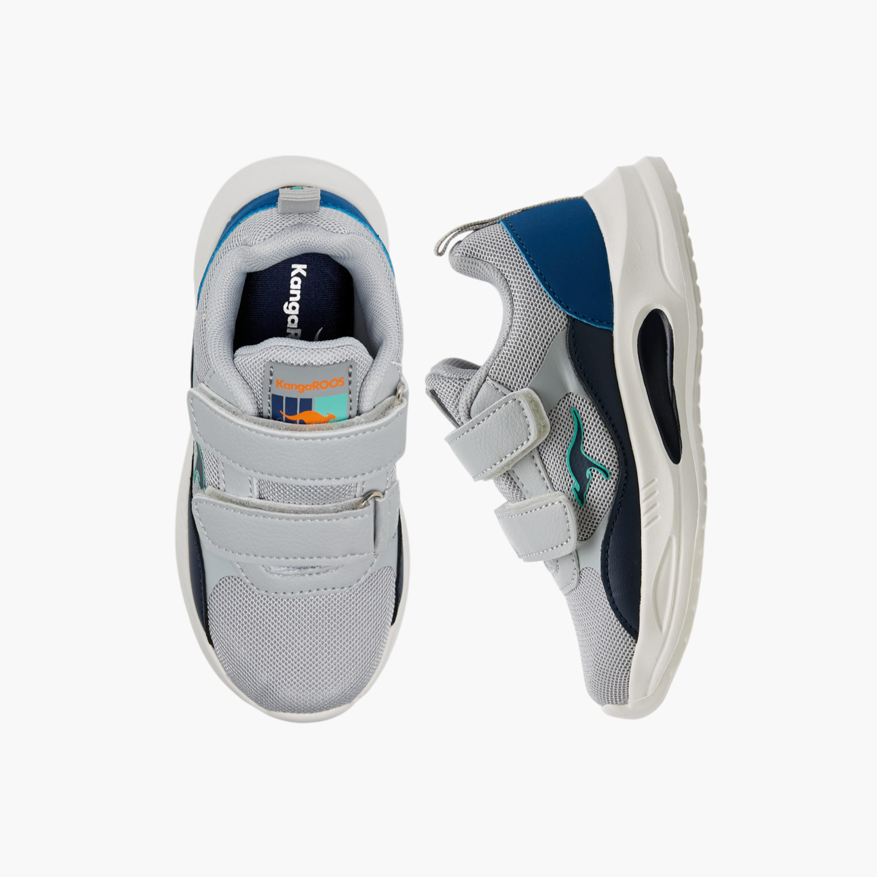 Kangaroos Boys Hook & Loop Durable Walking Shoes-boys-shoes-sneakers-image-1