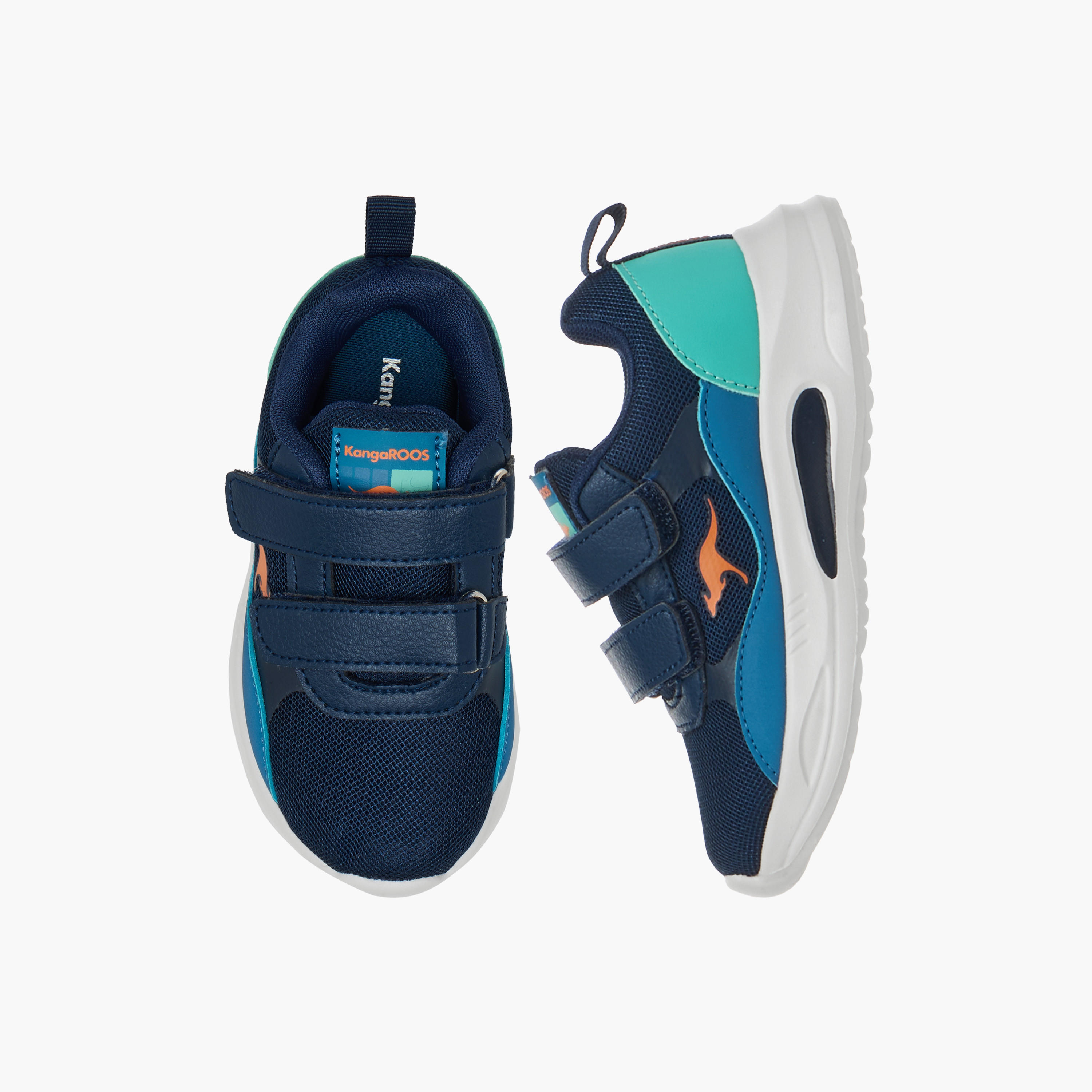 Kangaroos Boys Hook & Loop Durable Walking Shoes-boys-shoes-sneakers-image-1