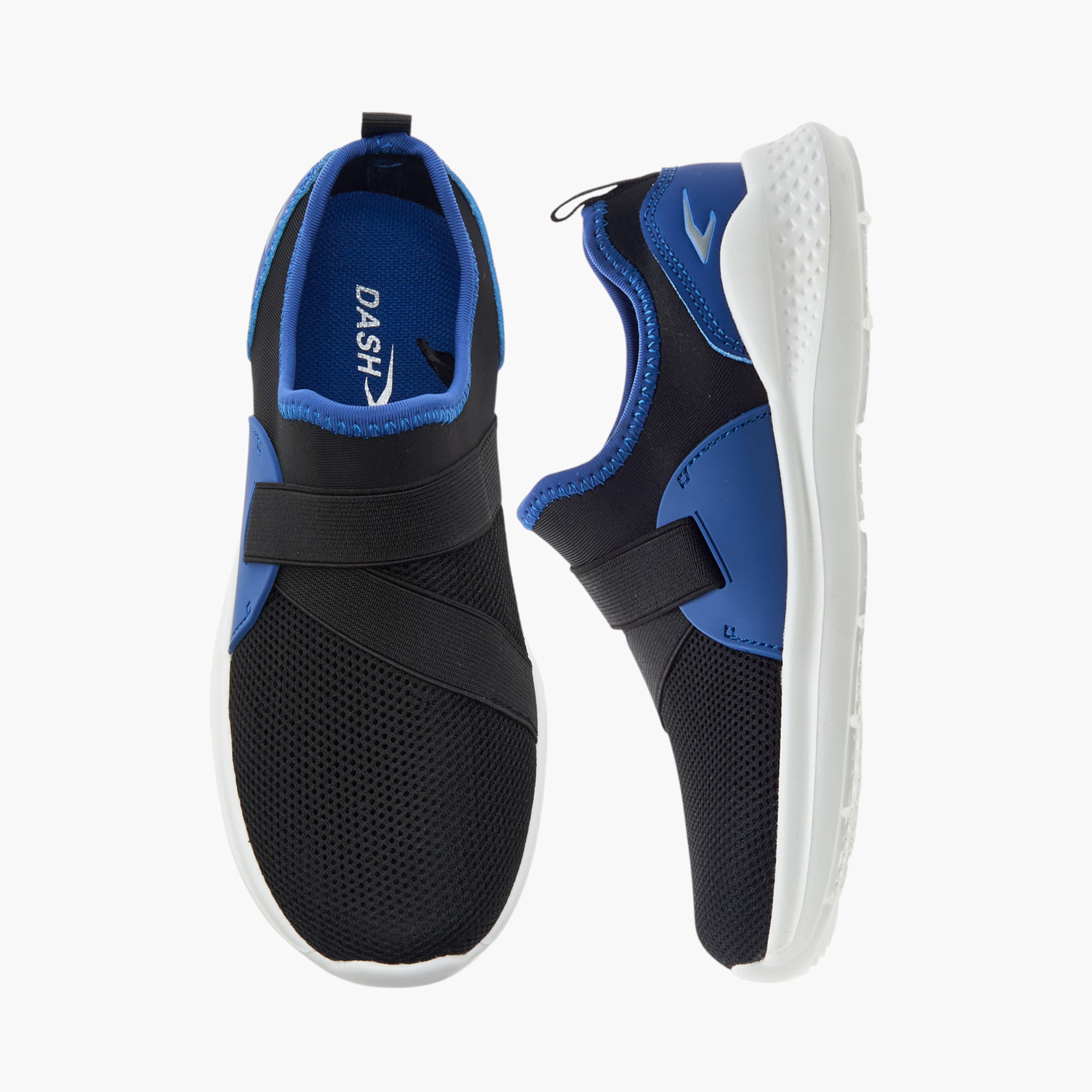 Dash Textured Slip-On Sneakers-boys-shoes-sneakers-image-1