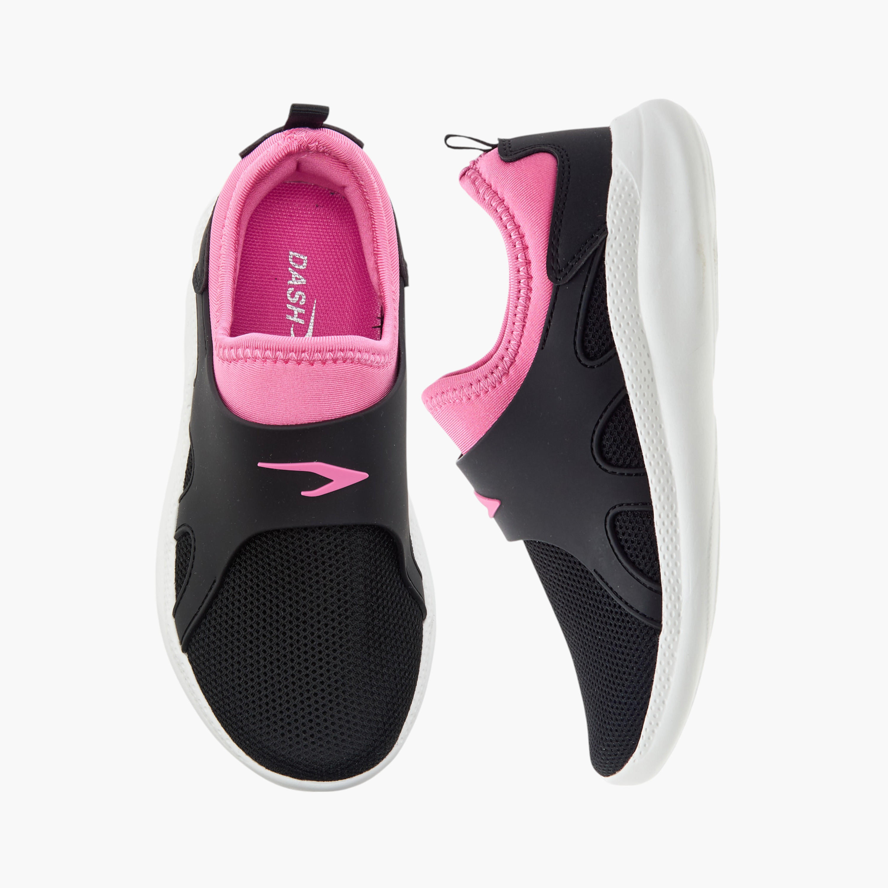 Dash Logo Detail Slip-On Sports Shoes-girls-shoes-sports-image-1