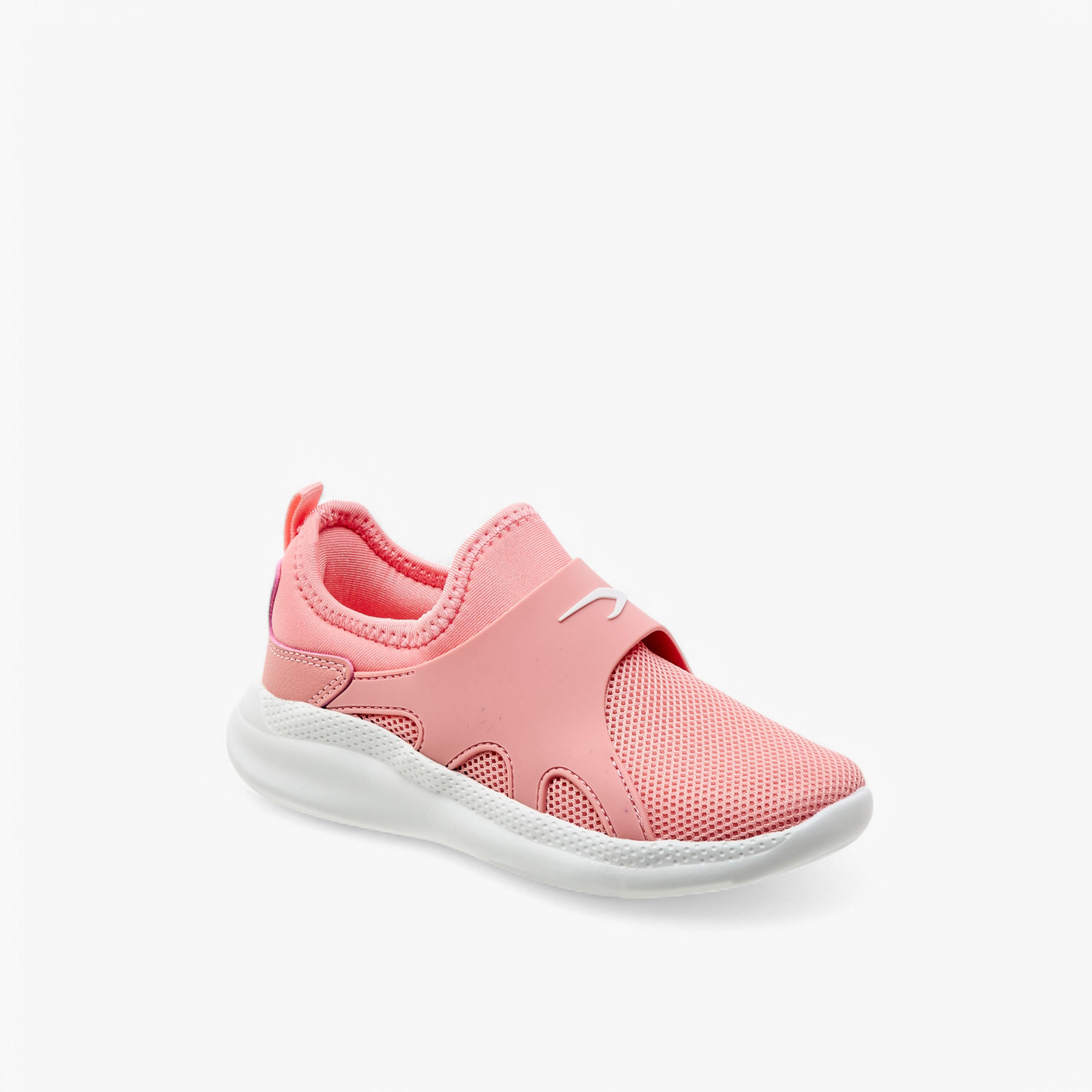 Dash Logo Detail Slip-On Sports Shoes-girls-shoes-sports-image-2