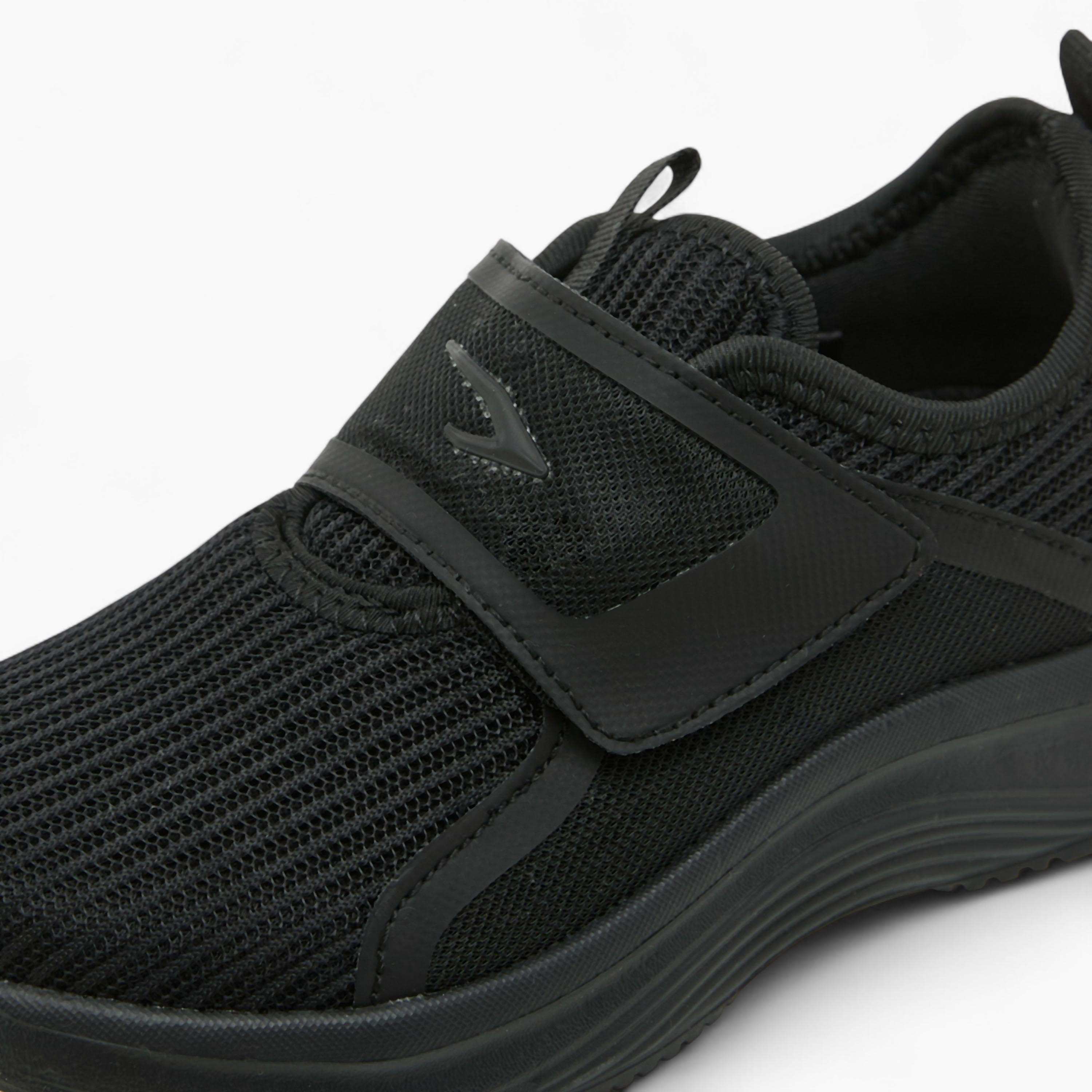 Dash Kids Hook & Loop Cushioned Sole Walking Shoes-boys-shoes-sneakers-image-4