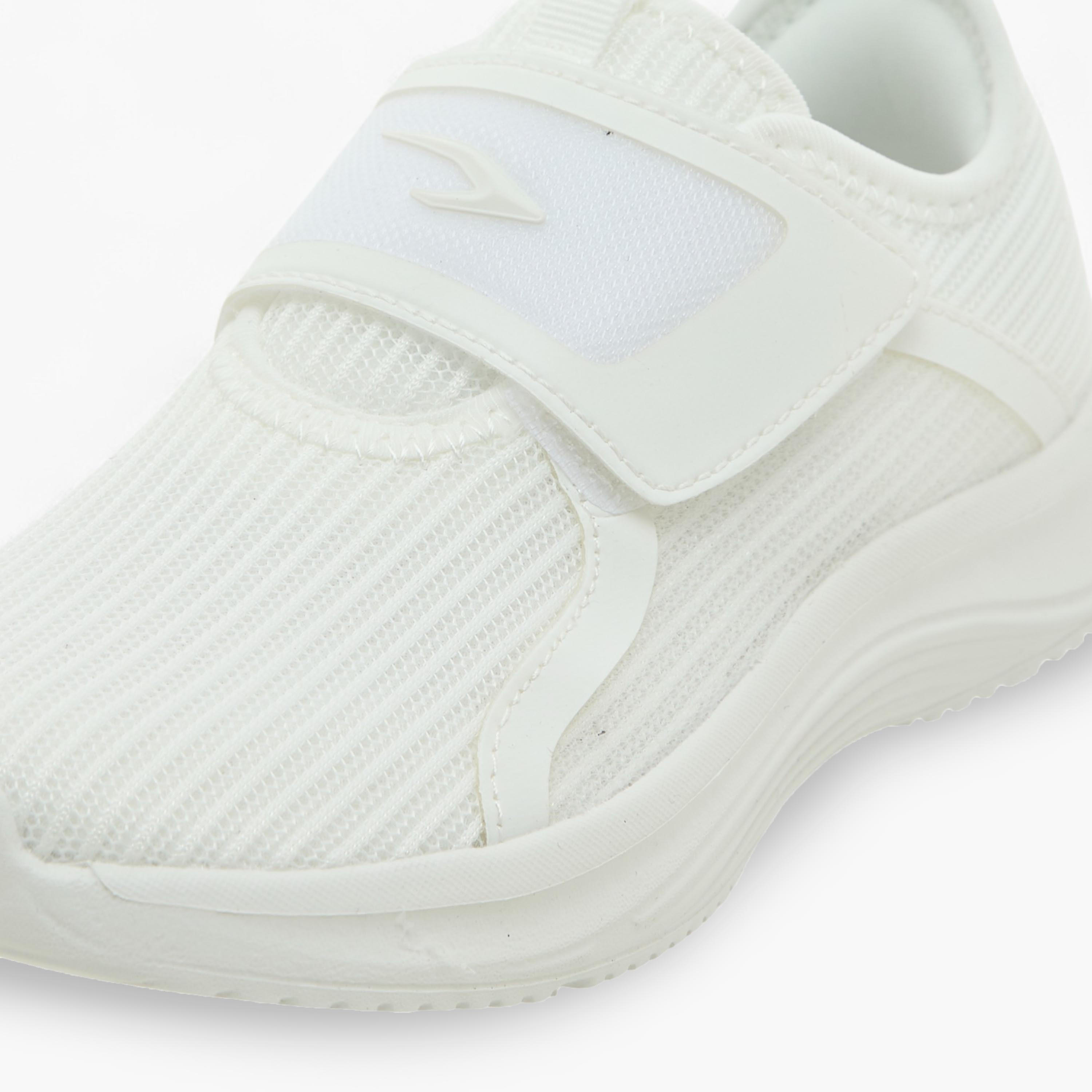 Dash Kids Hook & Loop Cushioned Sole Walking Shoes-boys-shoes-sneakers-image-4