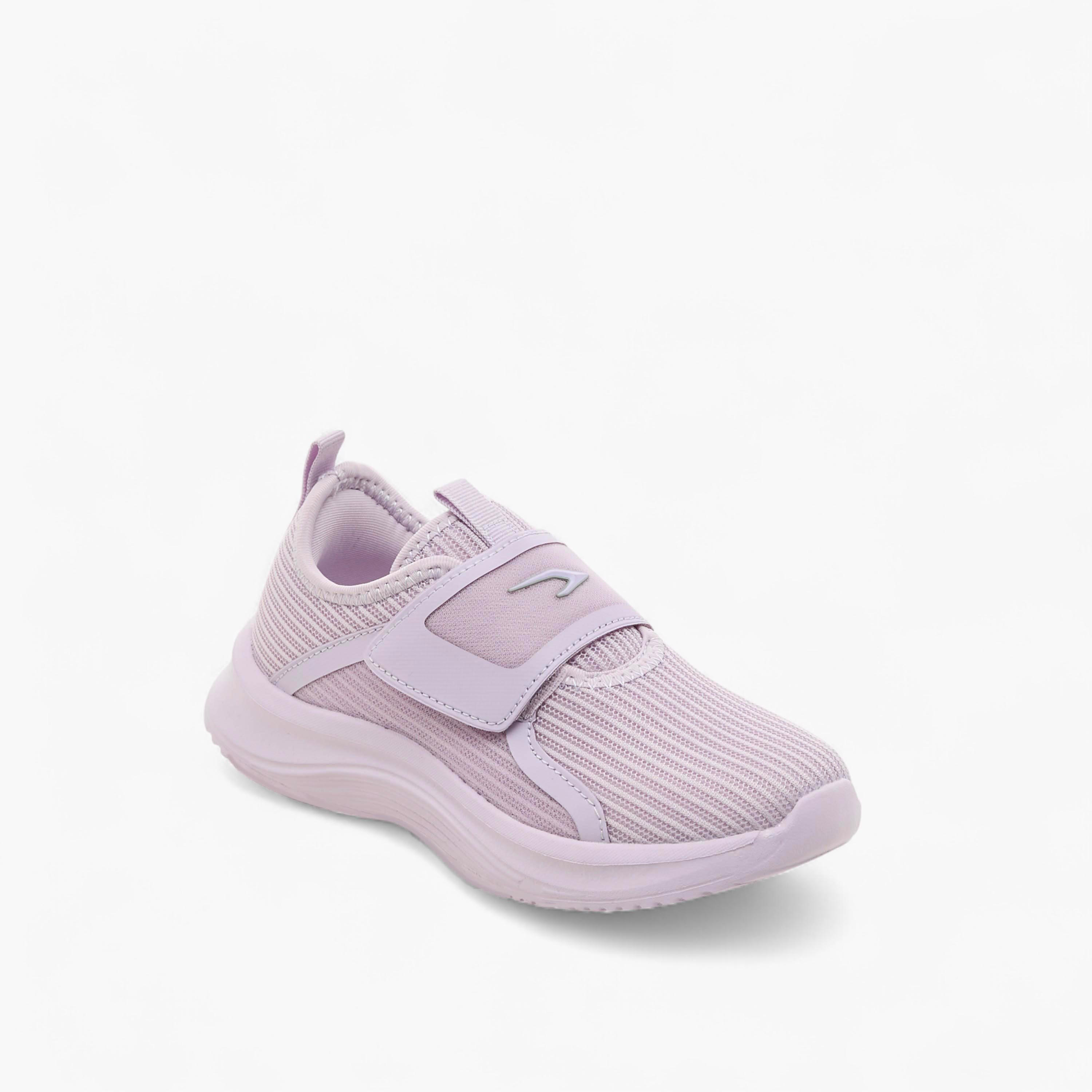 Dash Girls Logo Detail Hook & Loop Walking Shoes-girls-shoes-sports-image-2