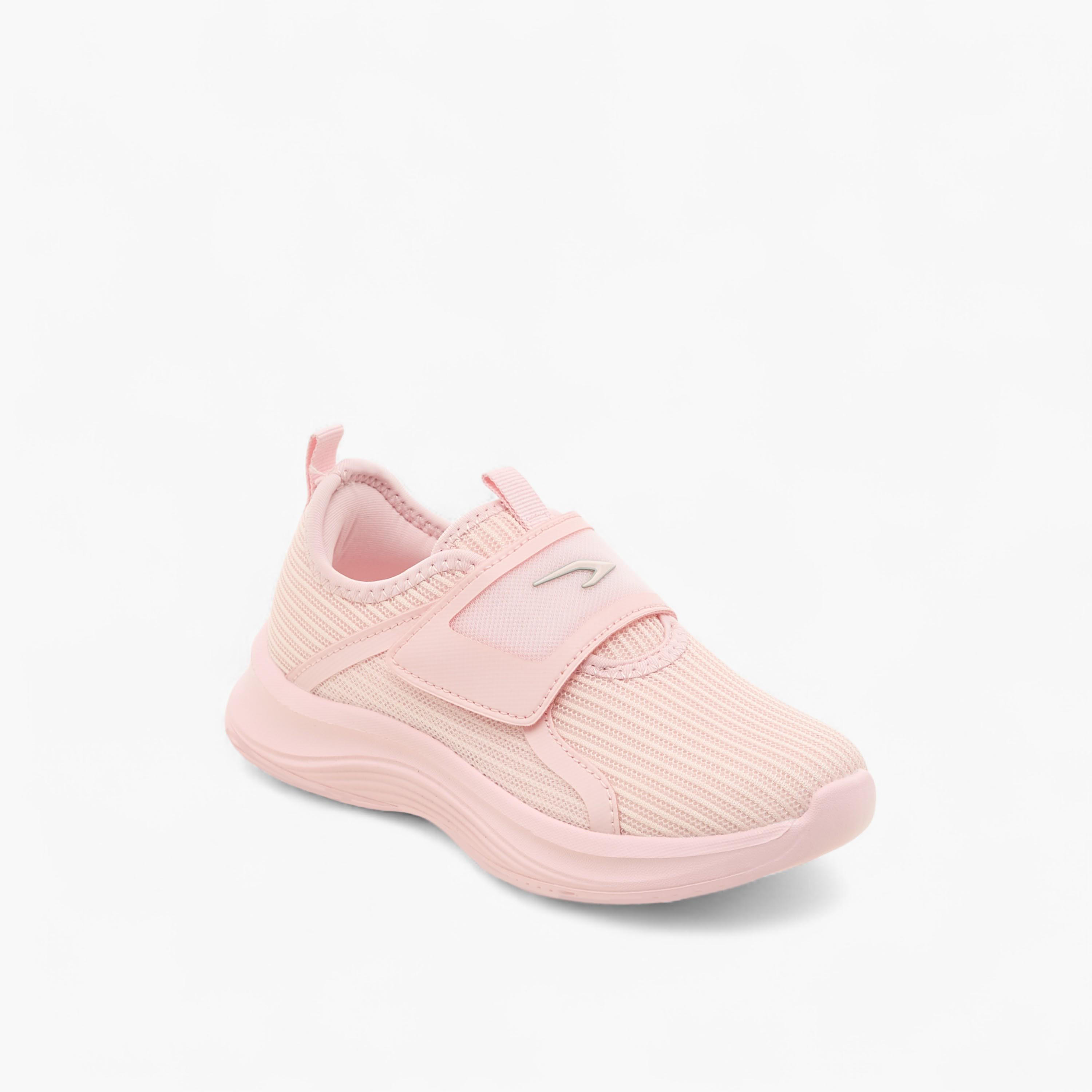 Dash Girls Logo Detail Hook & Loop Walking Shoes-girls-shoes-sports-image-2