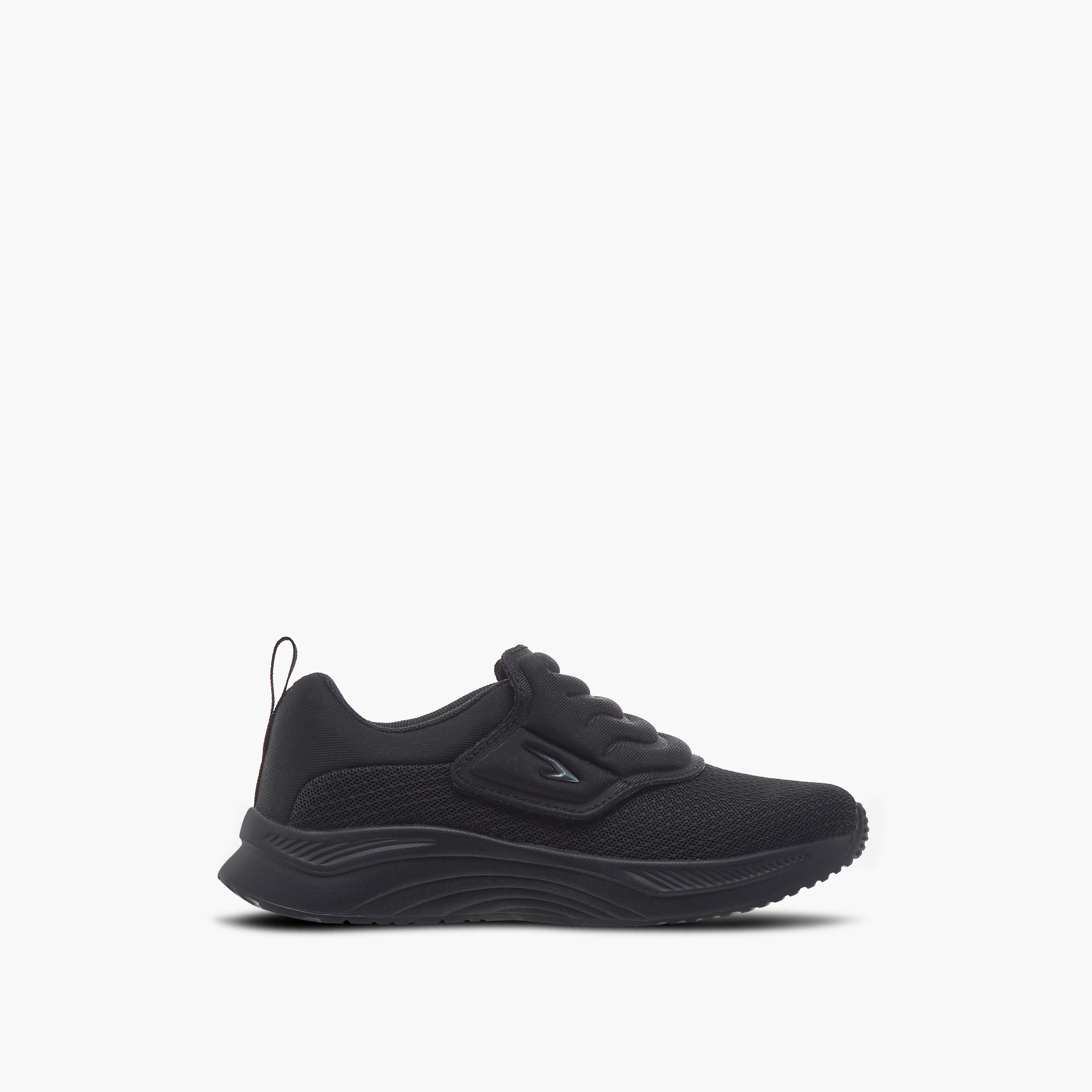 Dash Kids Textured Sneakers with Hook and Loop Closure-boys-shoes-sneakers-image-3