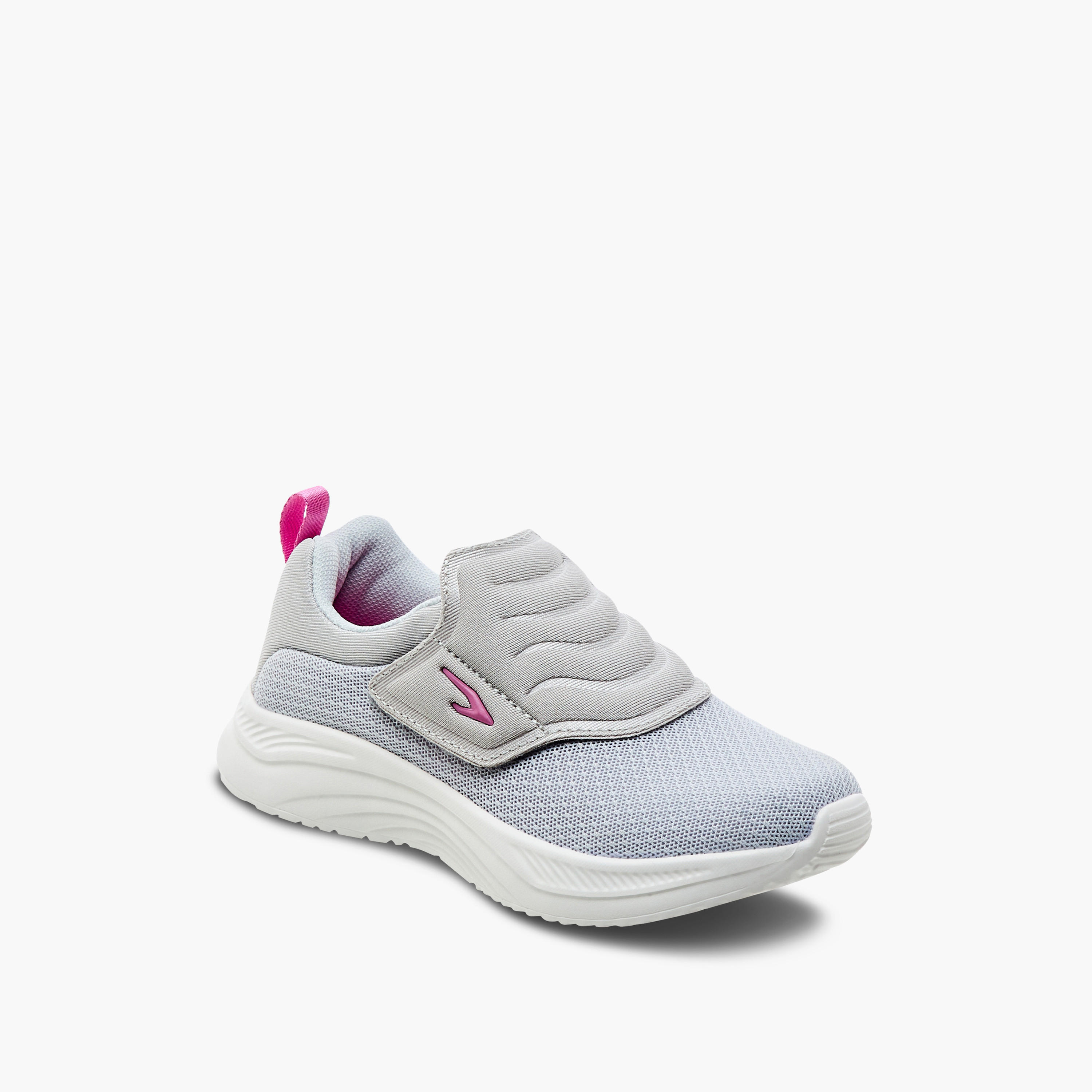 حذاء سنيكرز بارز الملمس بشريط إغلاق لاصق من داش-girls-shoes-sneakers-image-2