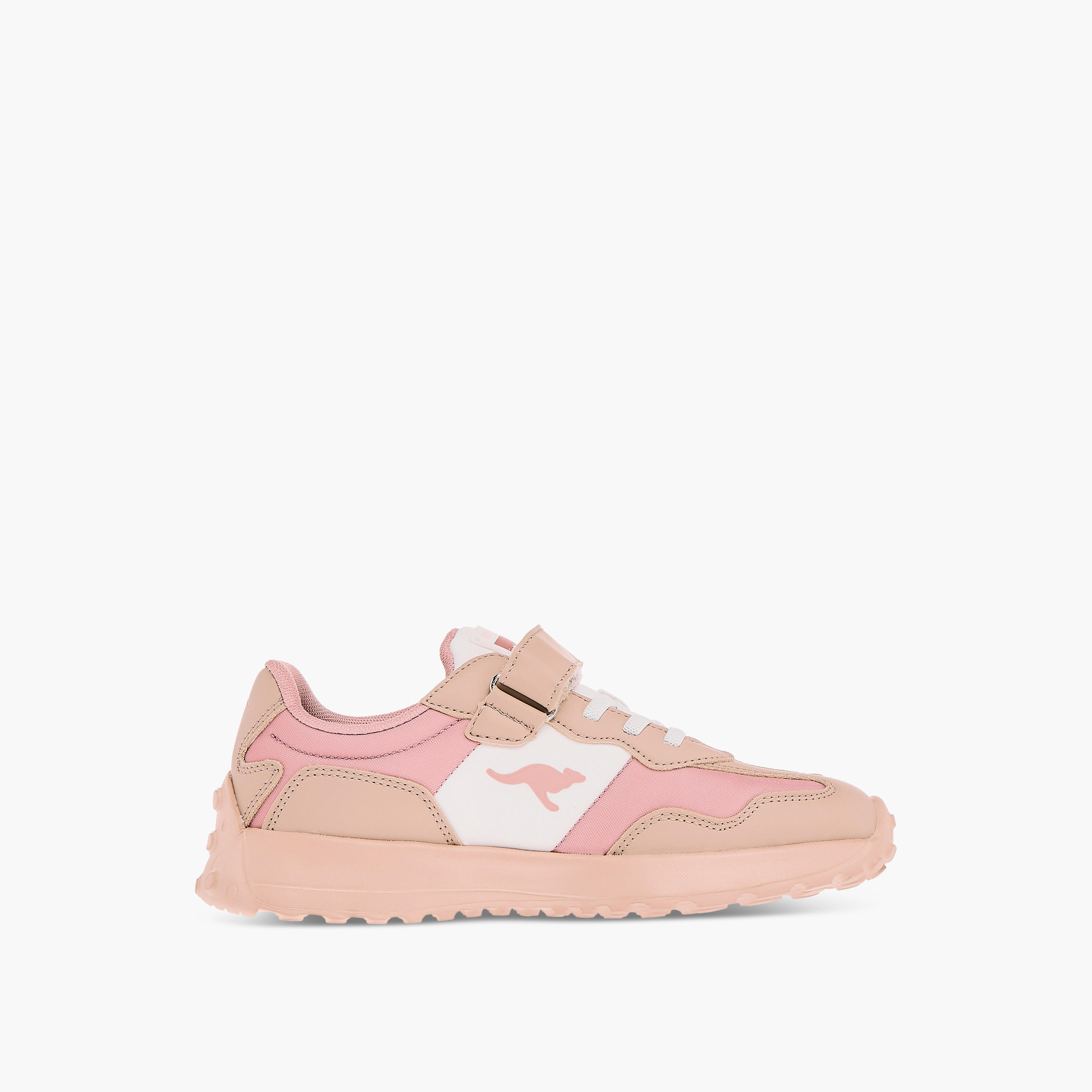 حذاء رياضي بألواح وشريط إغلاق للفتيات من كانجاروس-girls-shoes-sports-image-3