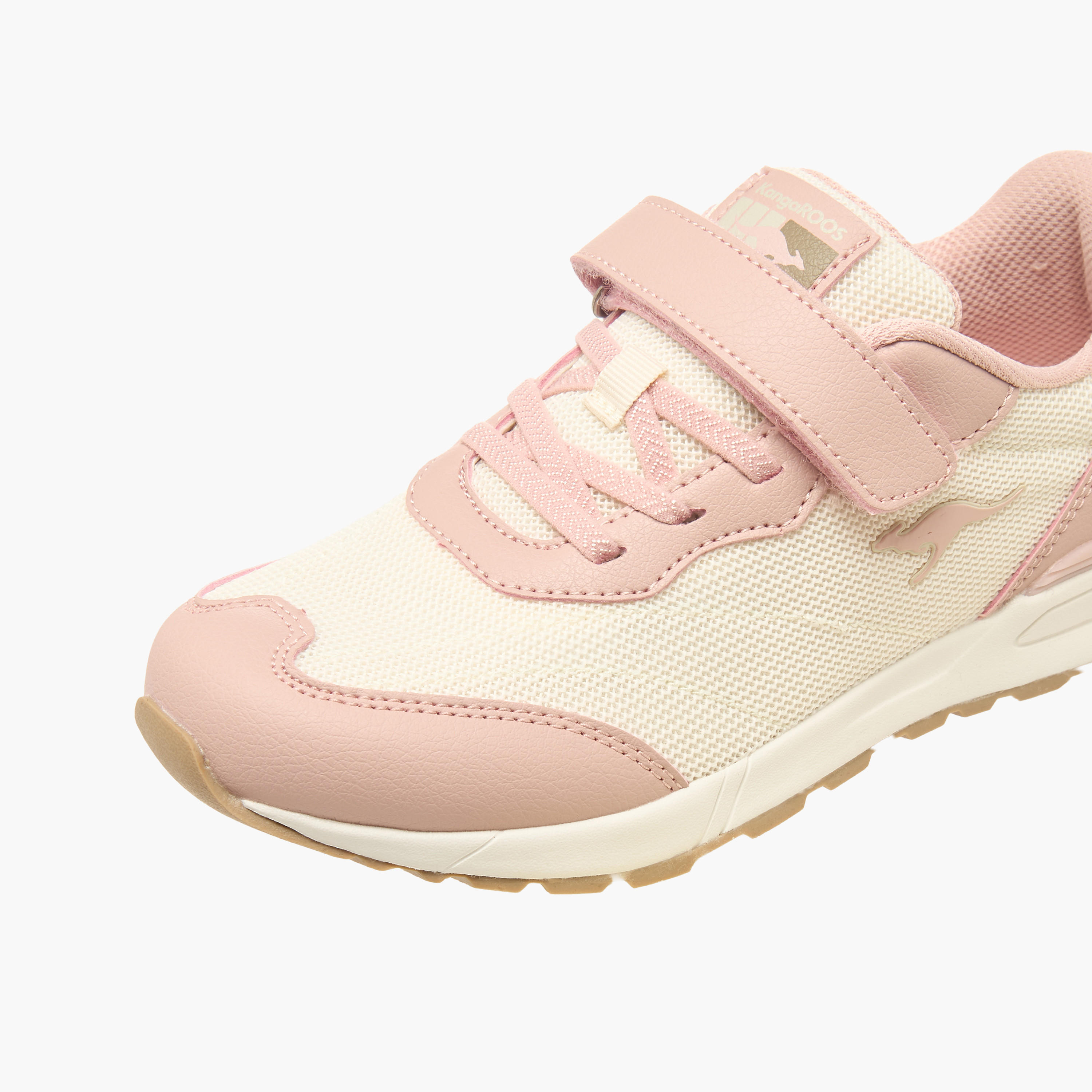 KangaROOS Girls Hook & Loop Sports Shoes-girls-shoes-sports-image-4
