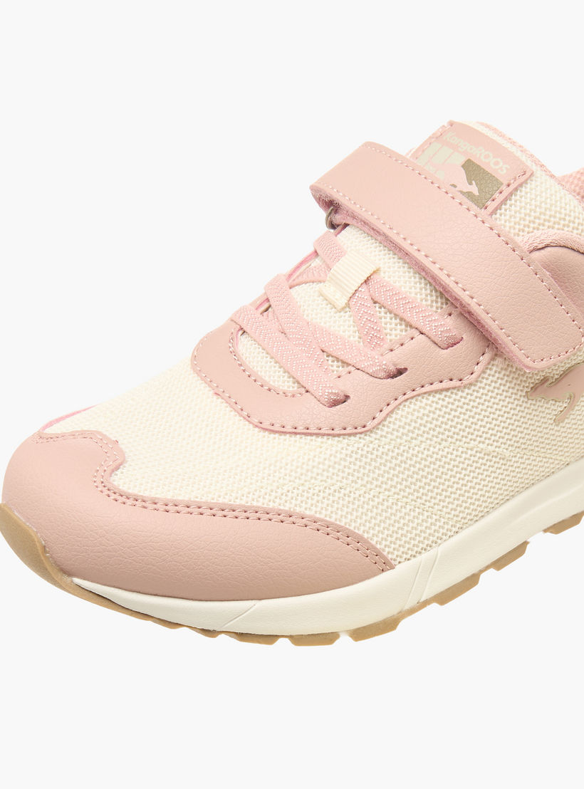 KangaROOS Girls Hook & Loop Sports Shoes-girls-shoes-sports-image-4