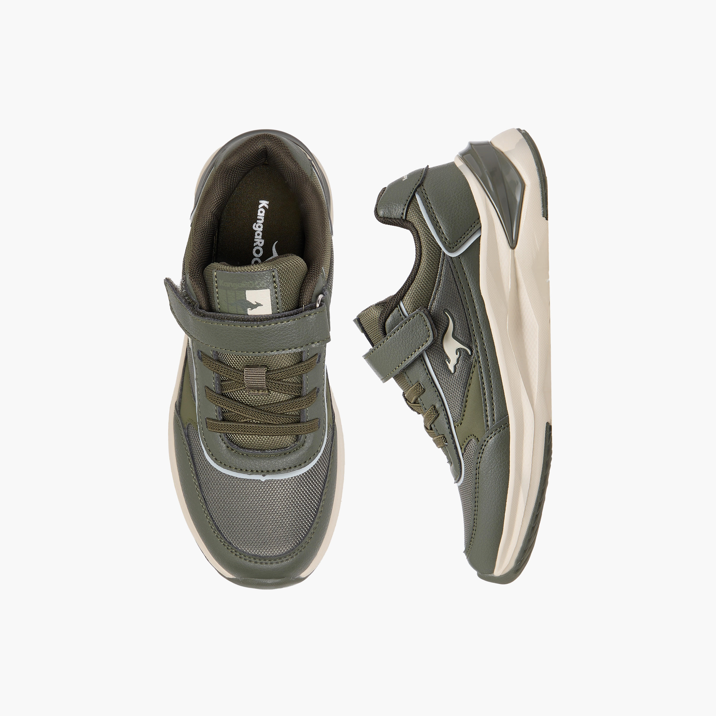 Kangaroos Boys Hook & Loop Durable Walking Shoes-boys-shoes-sneakers-image-1