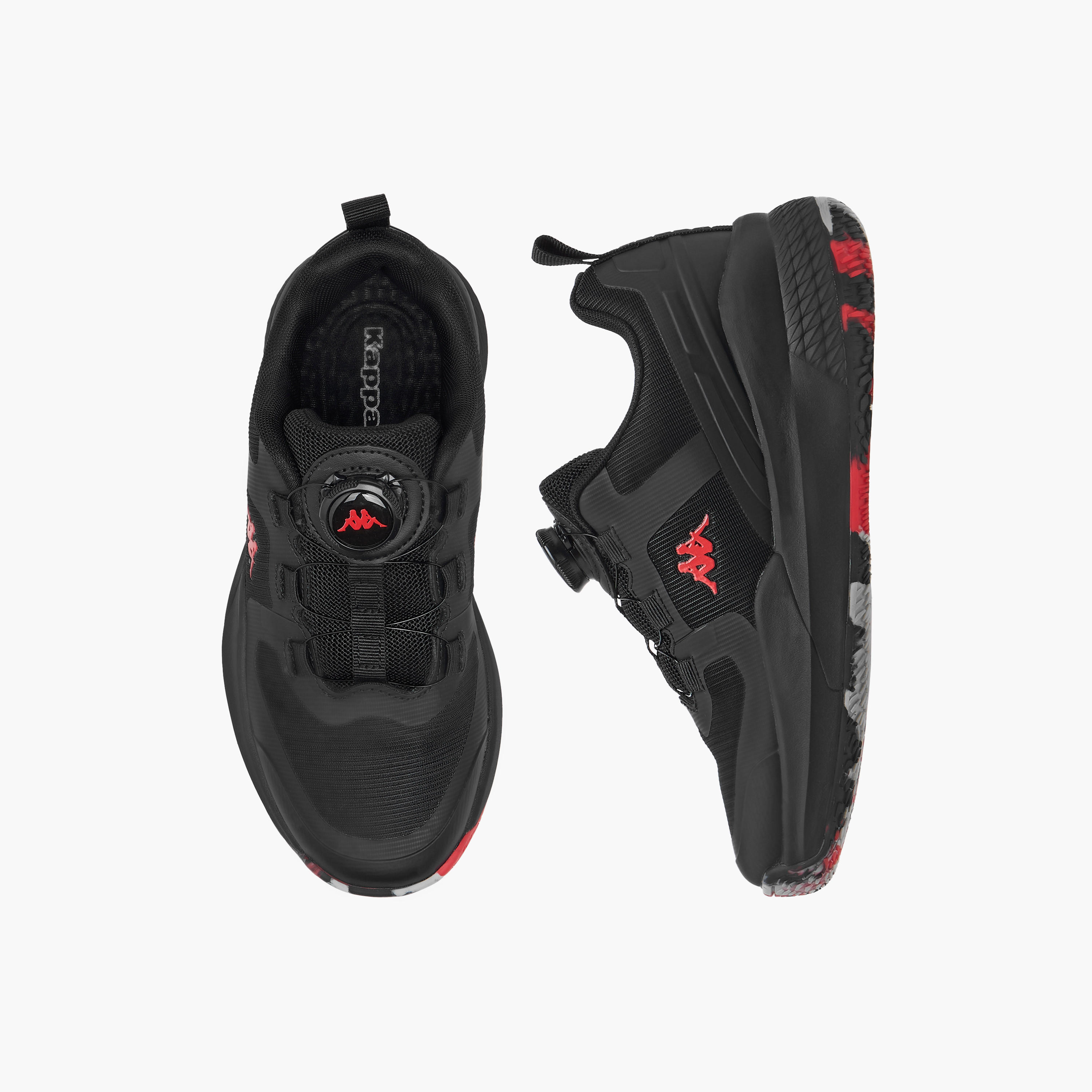 Kappa Kids Slip-On Durable Padel Shoes-girls-shoes-sports-image-1