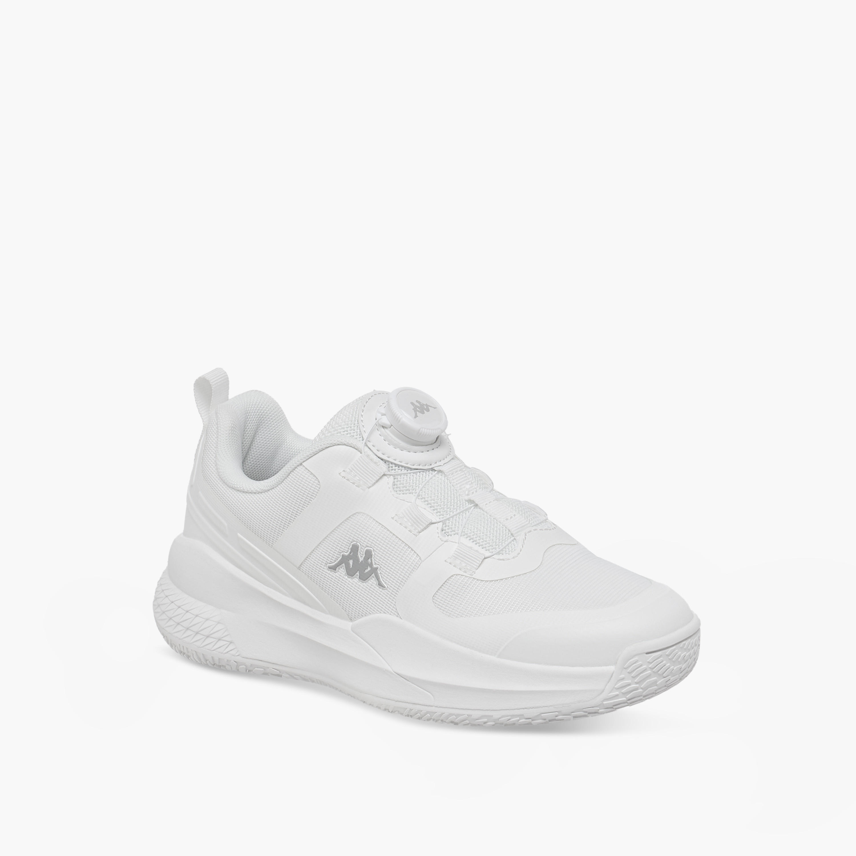 Kappa Girls Logo Print Slip-On Padel Shoes-girls-shoes-sports-image-2