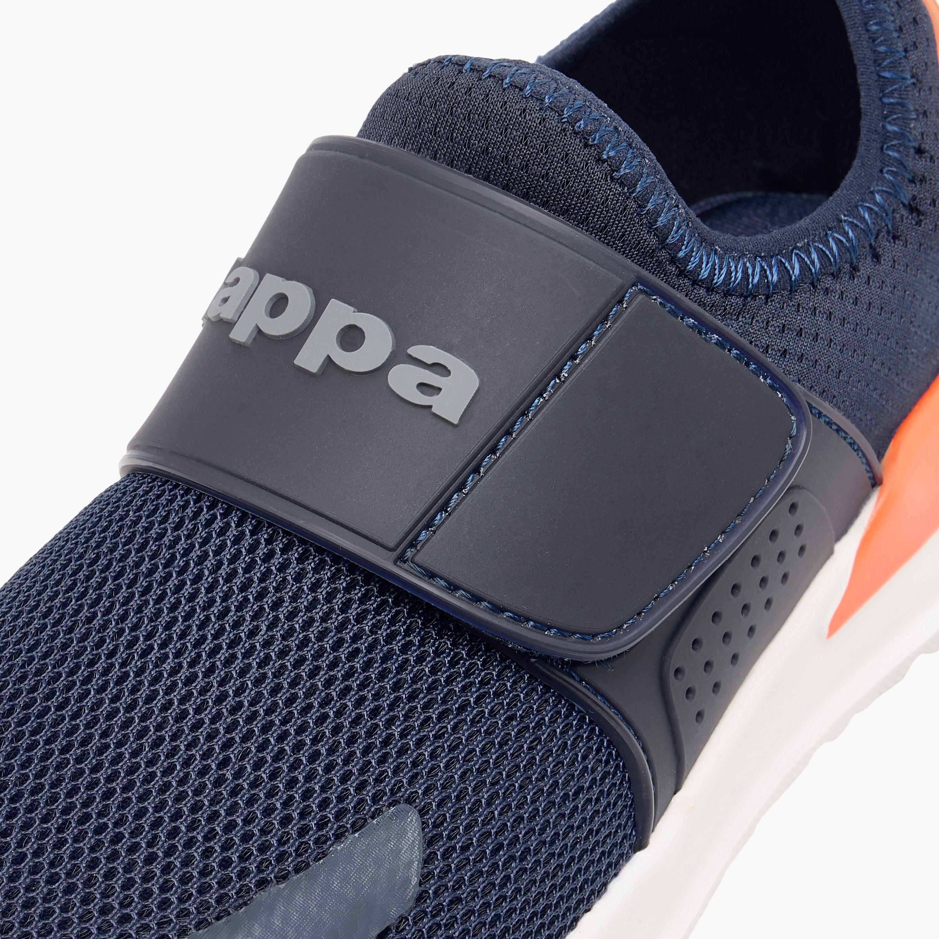 Kappa Kids Hook & Loop Cushioned Sole Walking Shoes-girls-shoes-schoolshoes-image-4