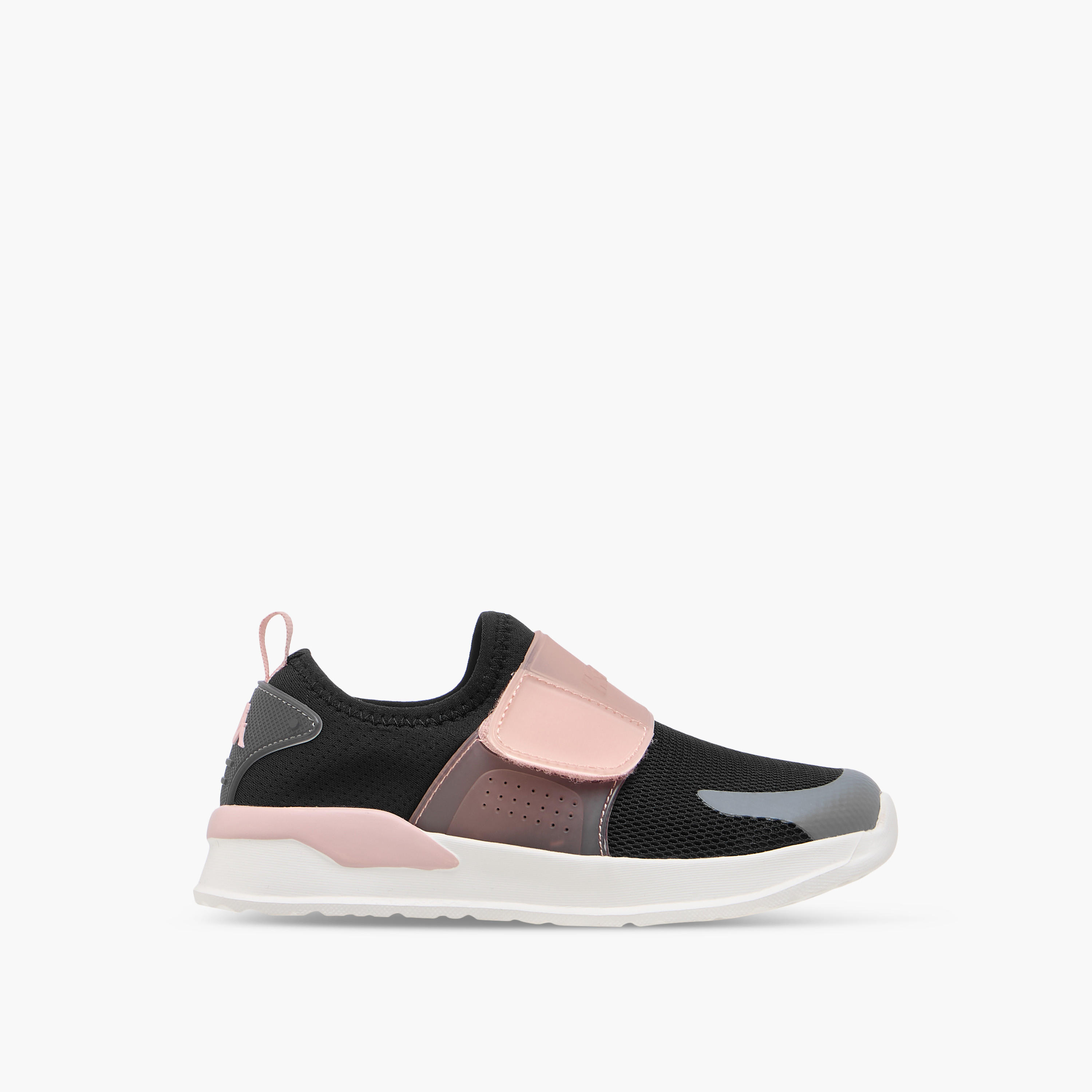 Kappa Girls Logo Detail Hook & Loop Walking Shoes-girls-shoes-sports-image-3