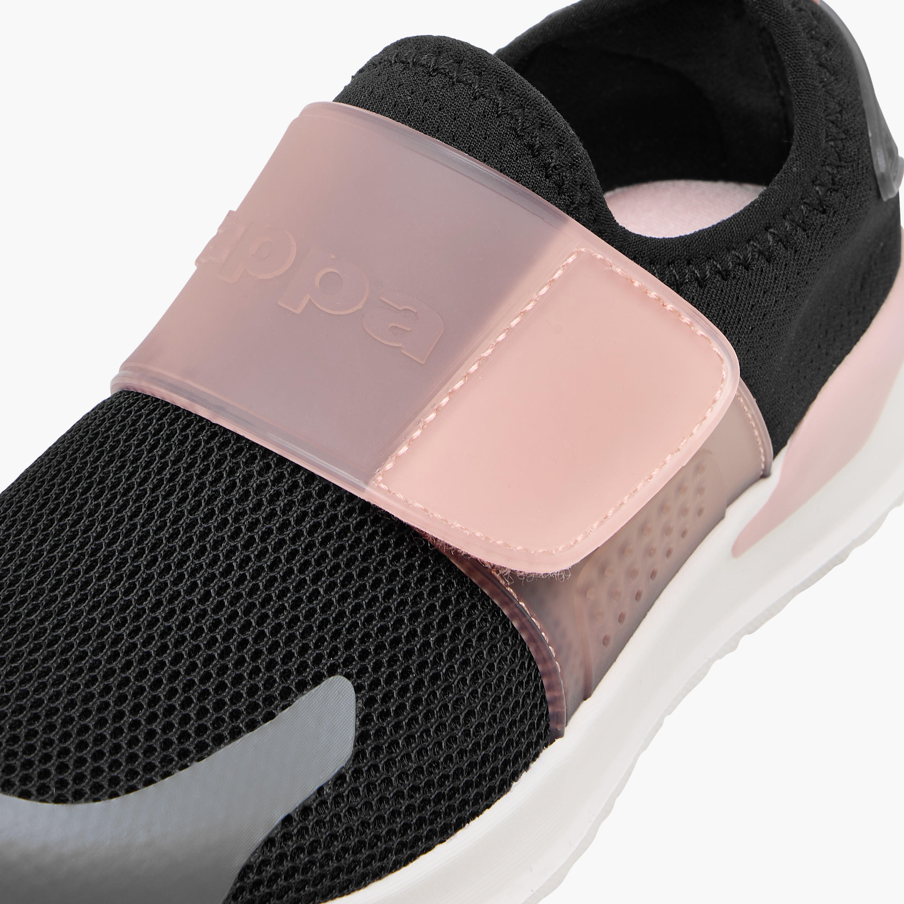 Kappa Girls Logo Detail Hook & Loop Walking Shoes-girls-shoes-sports-image-4