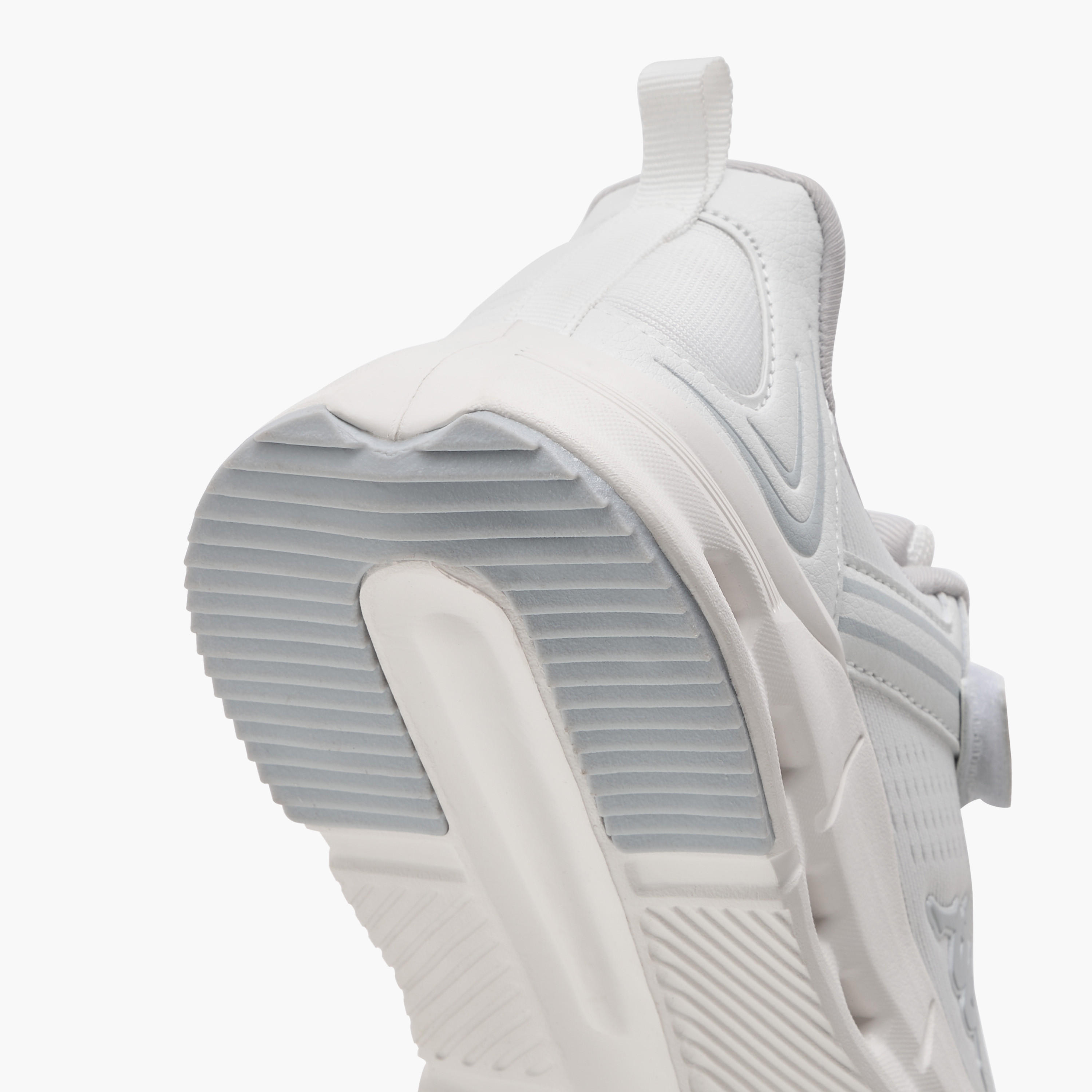 Kappa Kids' Logo Detail Sports Shoes with Hook and Loop Closure-girls-shoes-schoolshoes-image-5