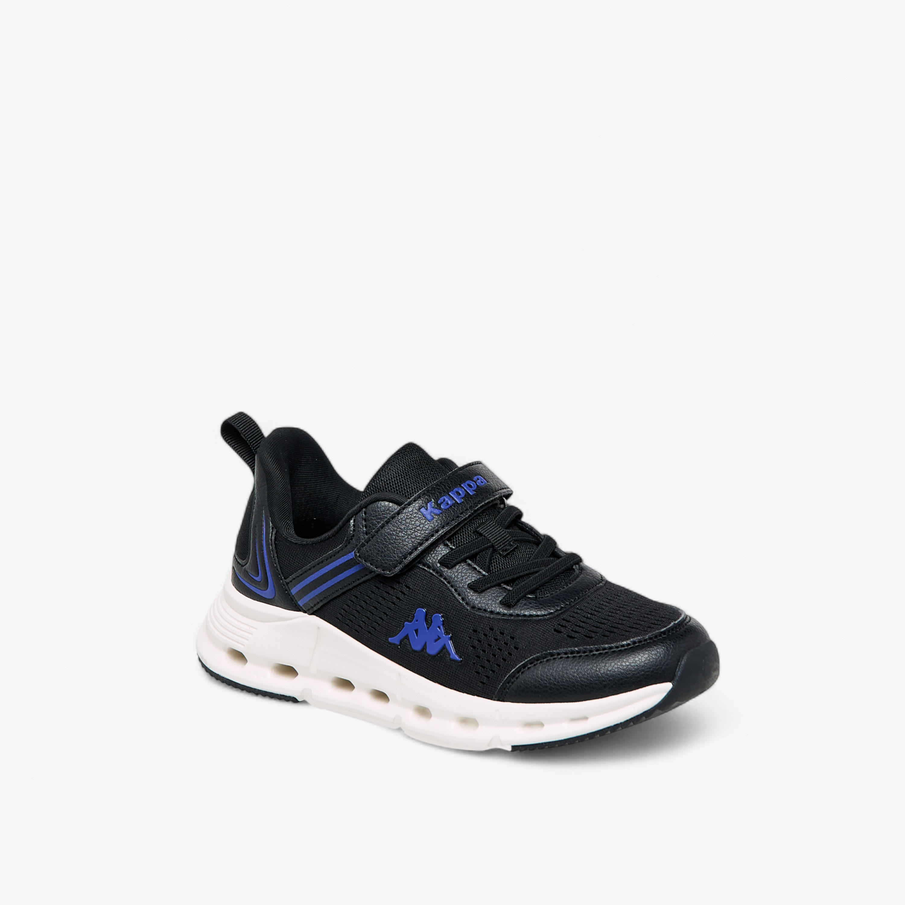 Kappa Girls' Hook and Loop Panelled Sports Shoes-girls-shoes-sports-image-2