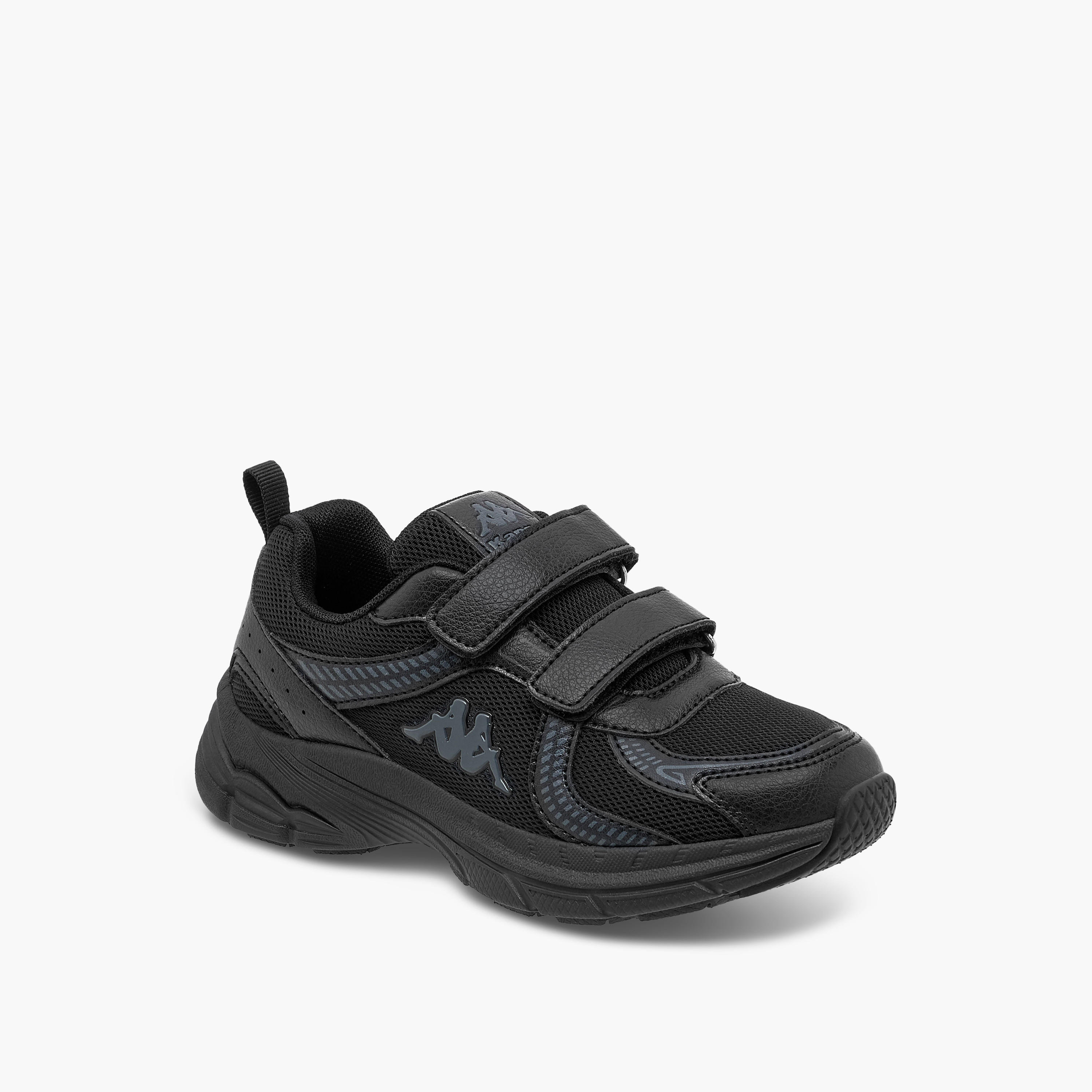 Kappa Kids Hook & Loop Cushioned Sole School Shoes-girls-shoes-schoolshoes-image-2