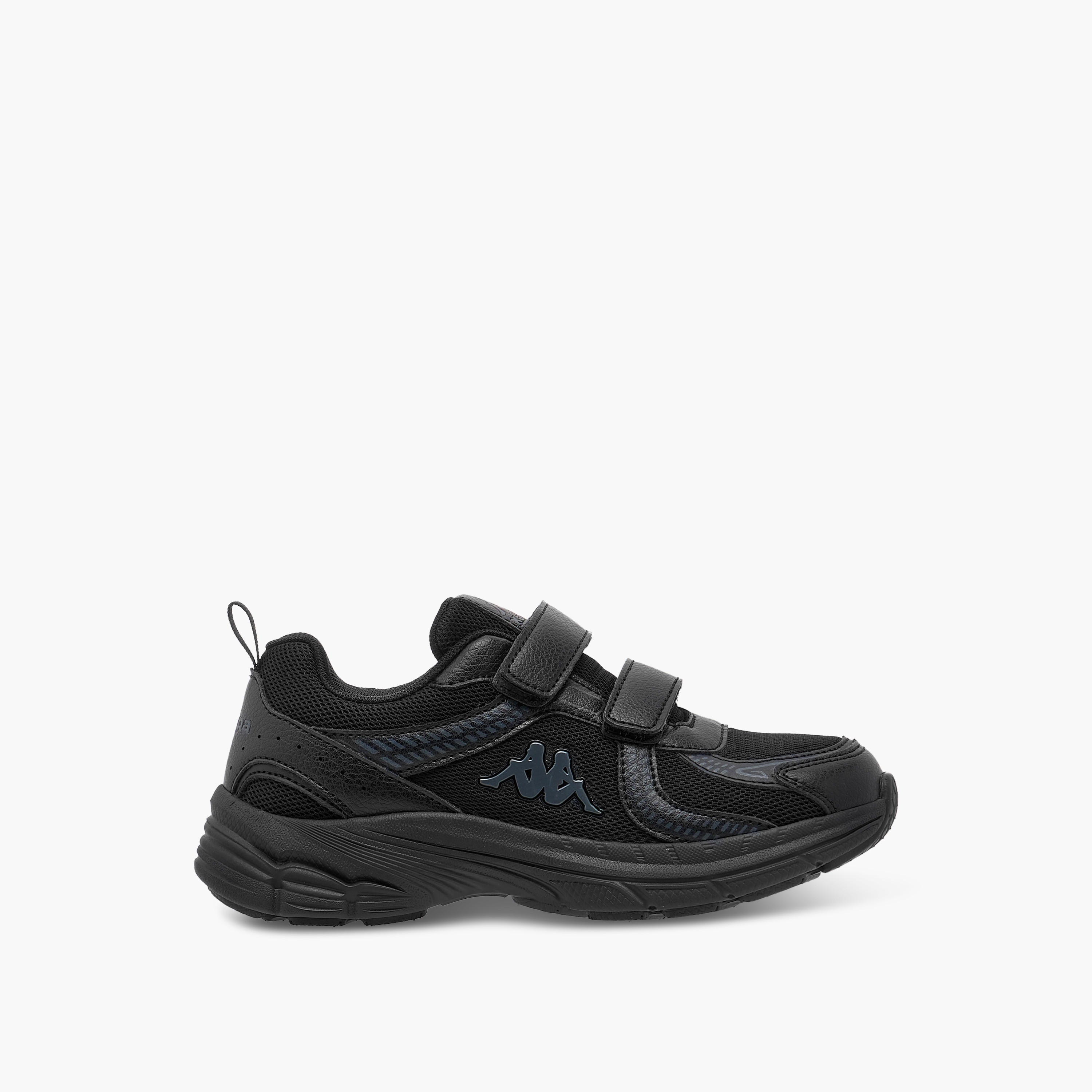 Kappa Kids Hook & Loop Cushioned Sole School Shoes-girls-shoes-schoolshoes-image-3
