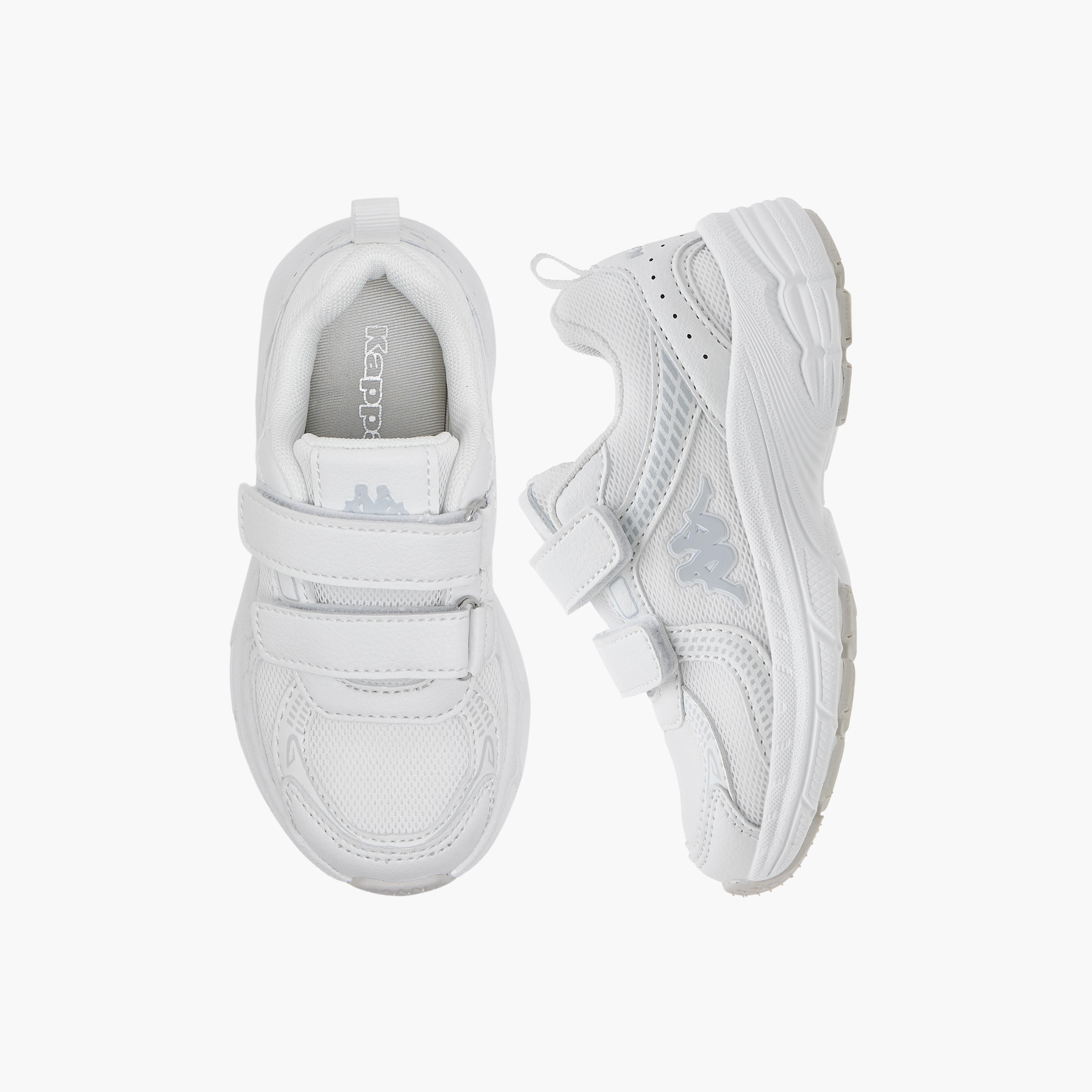 Kappa Kids Hook & Loop Cushioned Sole School Shoes-girls-shoes-schoolshoes-image-1