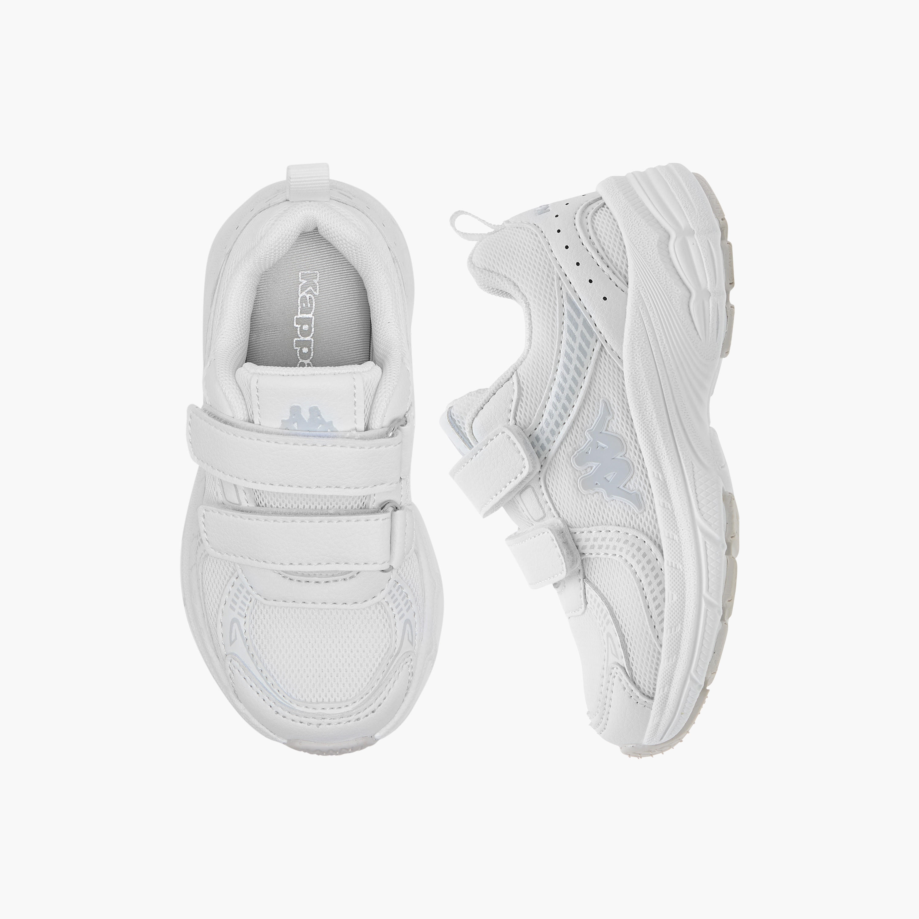 Kappa Kids' Logo Detail School Shoes with Hook and Loop Closure-girls-shoes-schoolshoes-image-1
