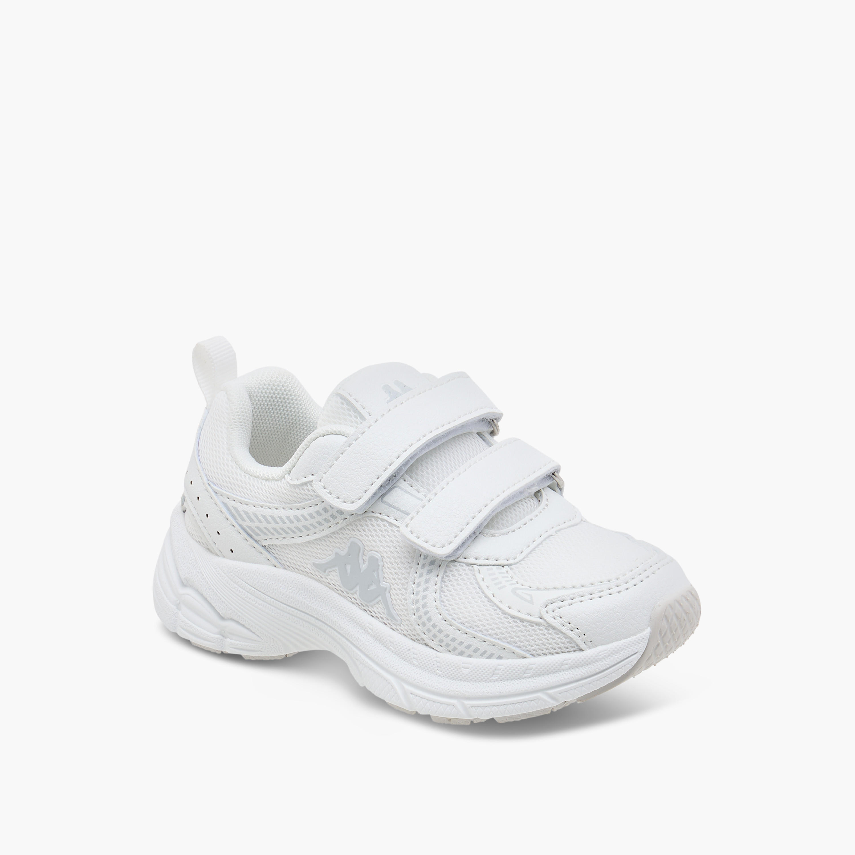 Kappa Kids' Logo Detail School Shoes with Hook and Loop Closure-girls-shoes-schoolshoes-image-2