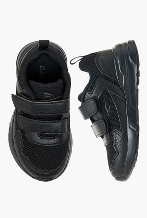 Dash Unisex Hook & Loop School Shoes-boys-shoes-schoolshoes-image-1