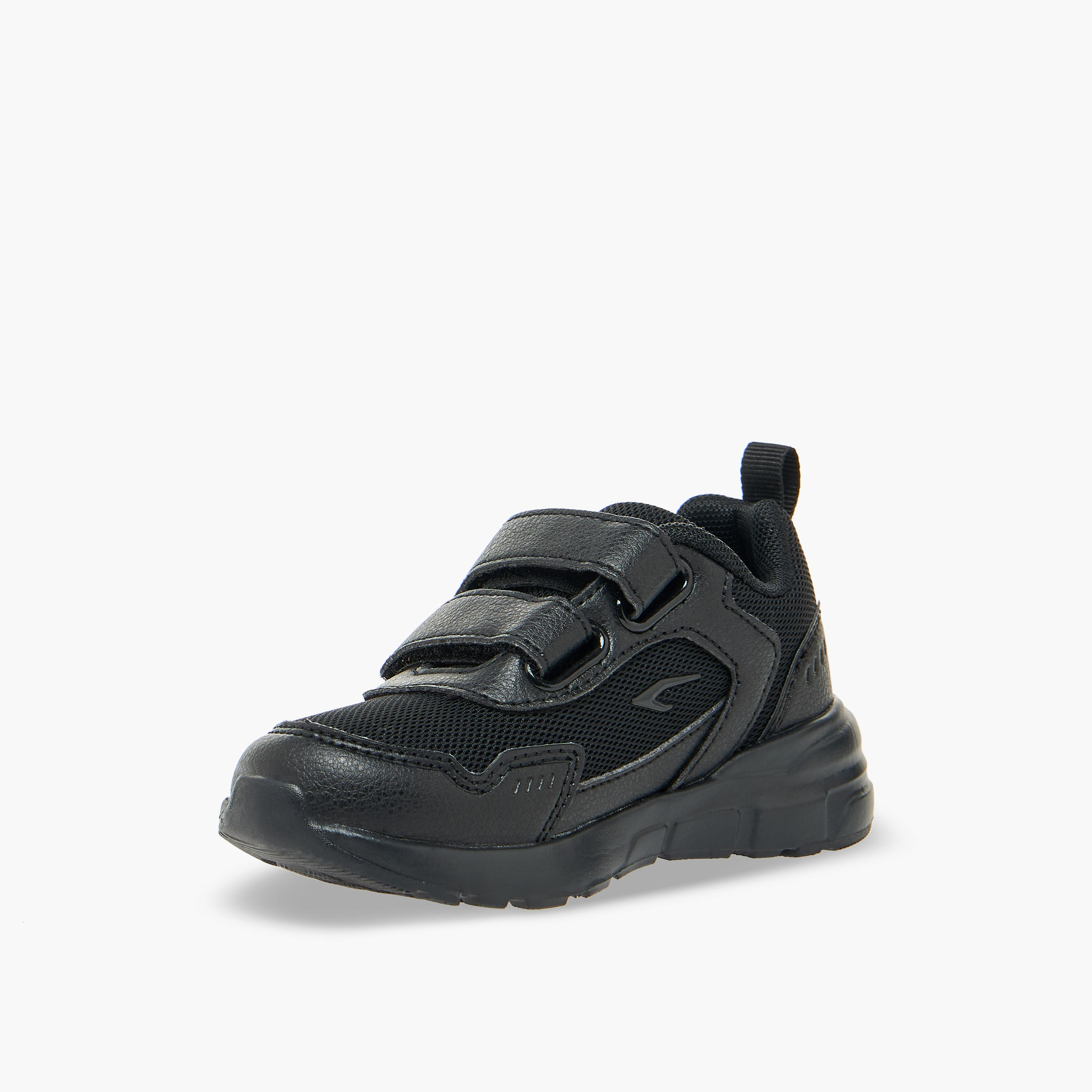 Dash Unisex Hook & Loop School Shoes-boys-shoes-schoolshoes-image-4