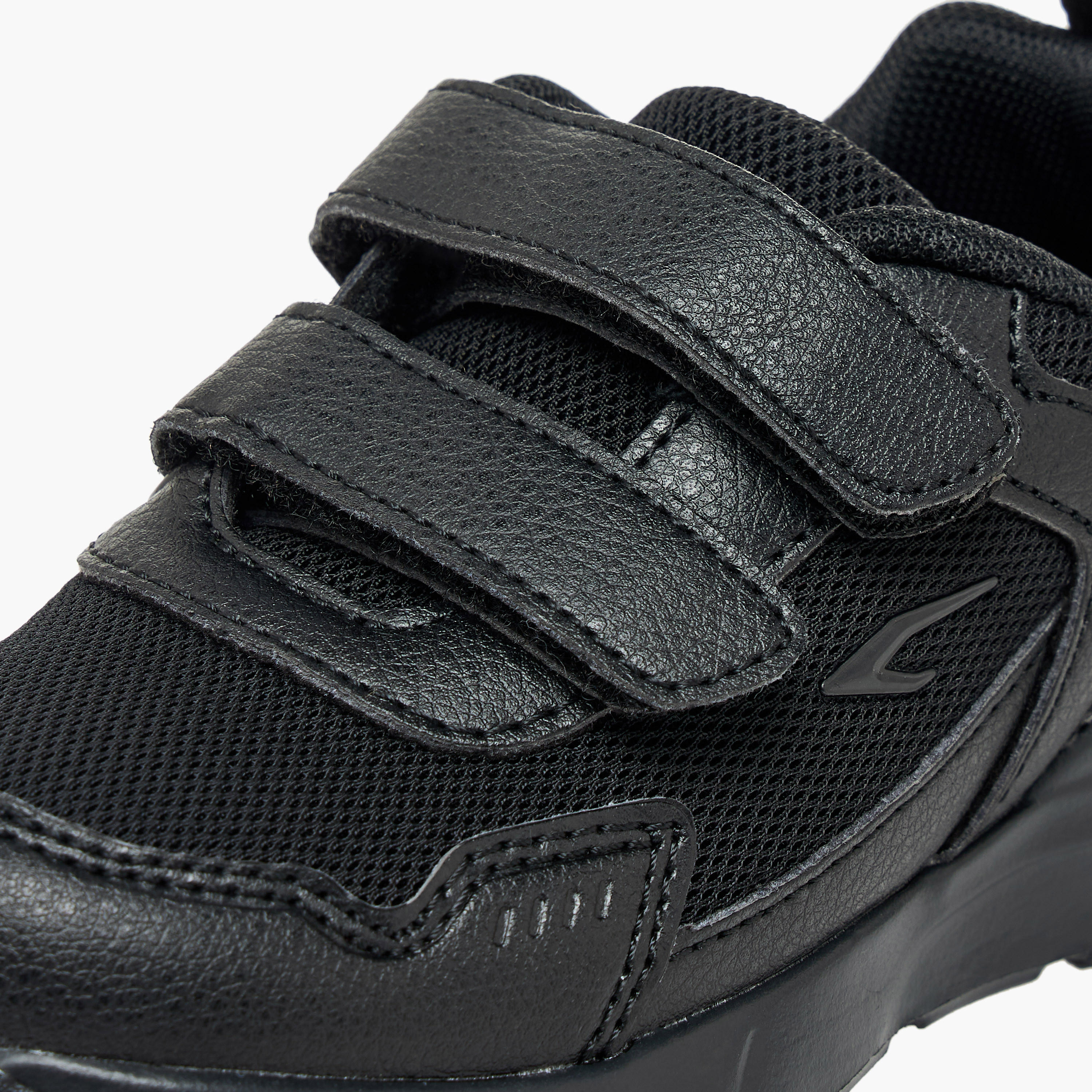 Dash Unisex Hook & Loop School Shoes-boys-shoes-schoolshoes-image-7