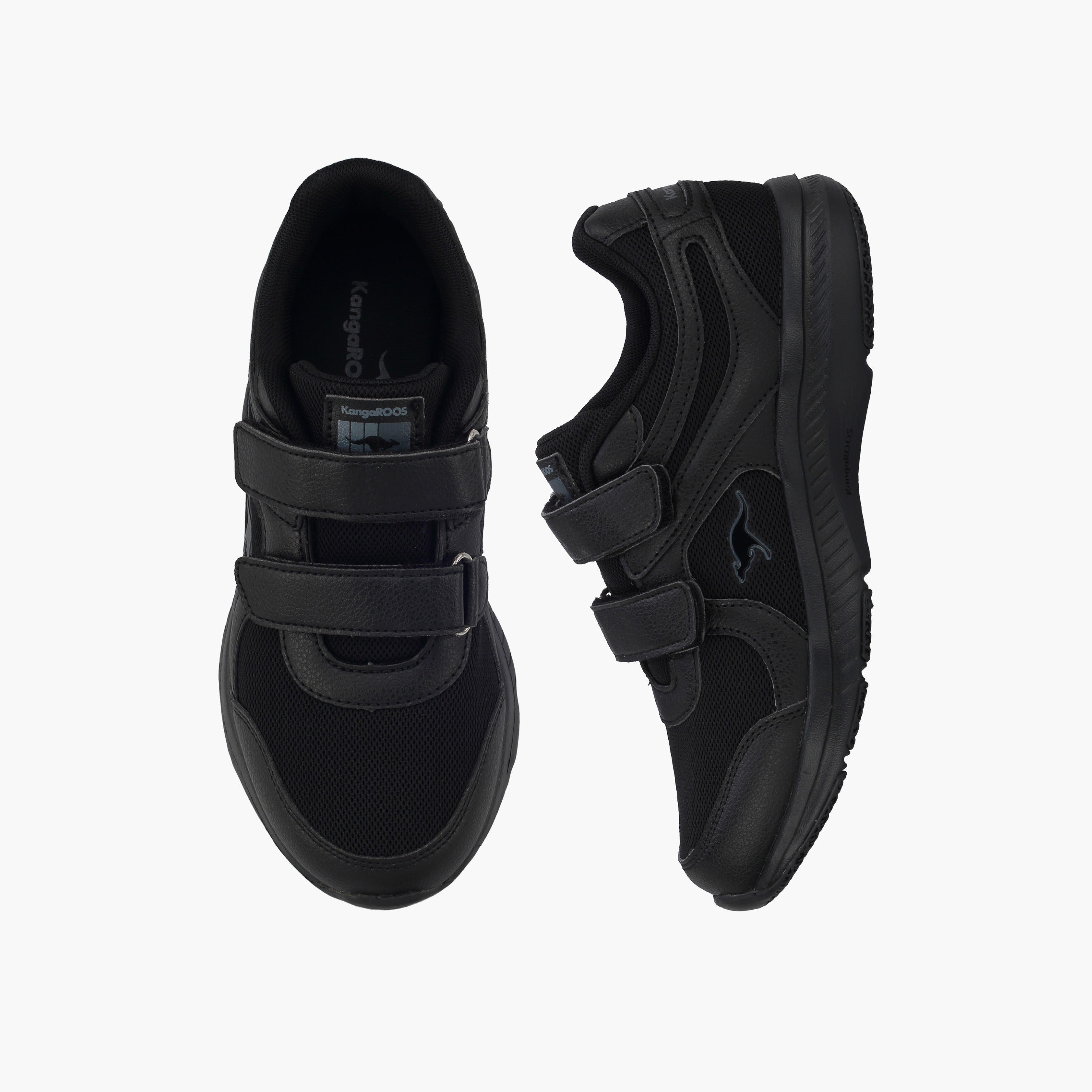 حذاء مدرسي بشريط إغلاق لاصق للأطفال من كانغاروز-boys-shoes-schoolshoes-image-1