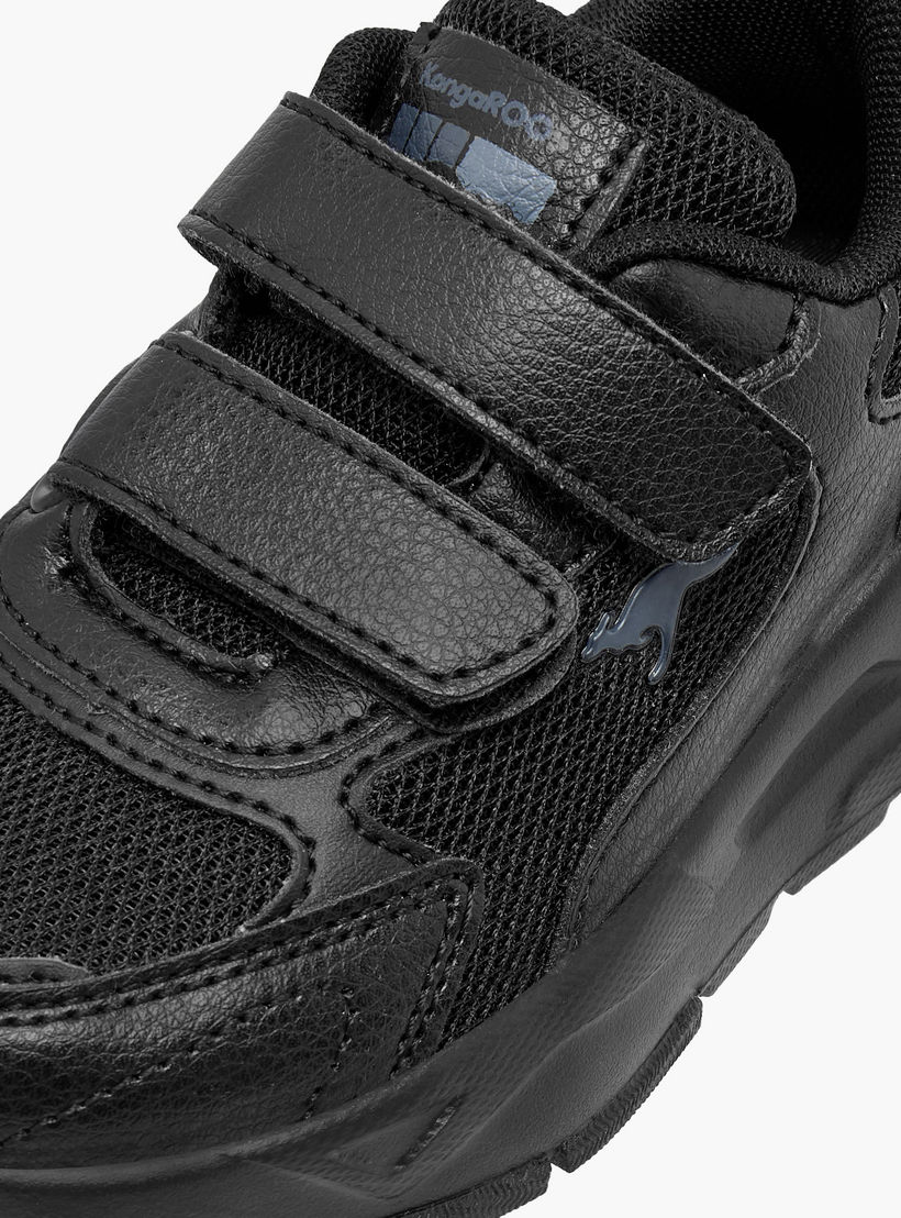KangaROOS Kids' Logo Detail School Shoes with Hook and Loop Closure-girls-shoes-schoolshoes-image-4