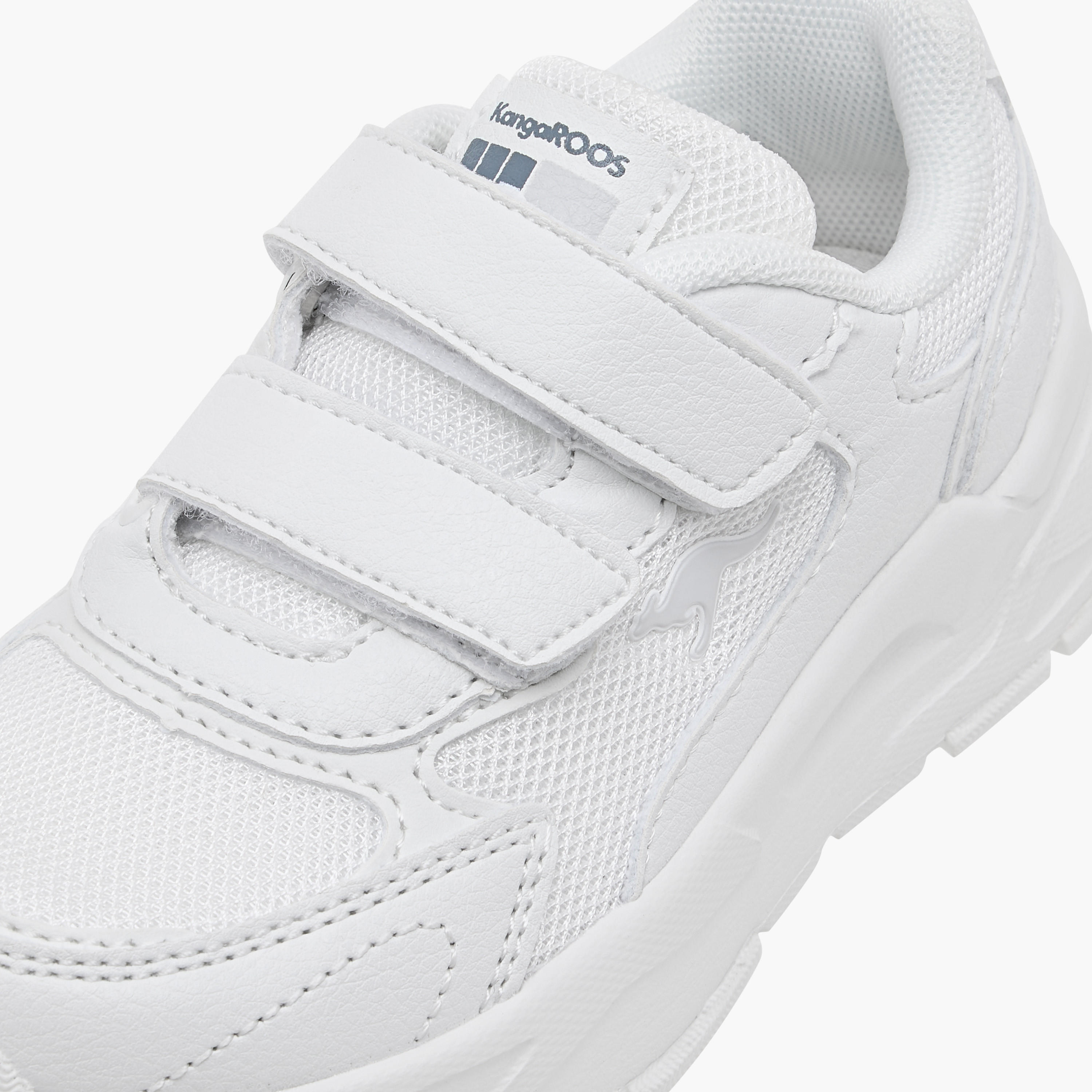 KangaROOS Kids' Logo Detail School Shoes with Hook and Loop Closure-girls-shoes-schoolshoes-image-5