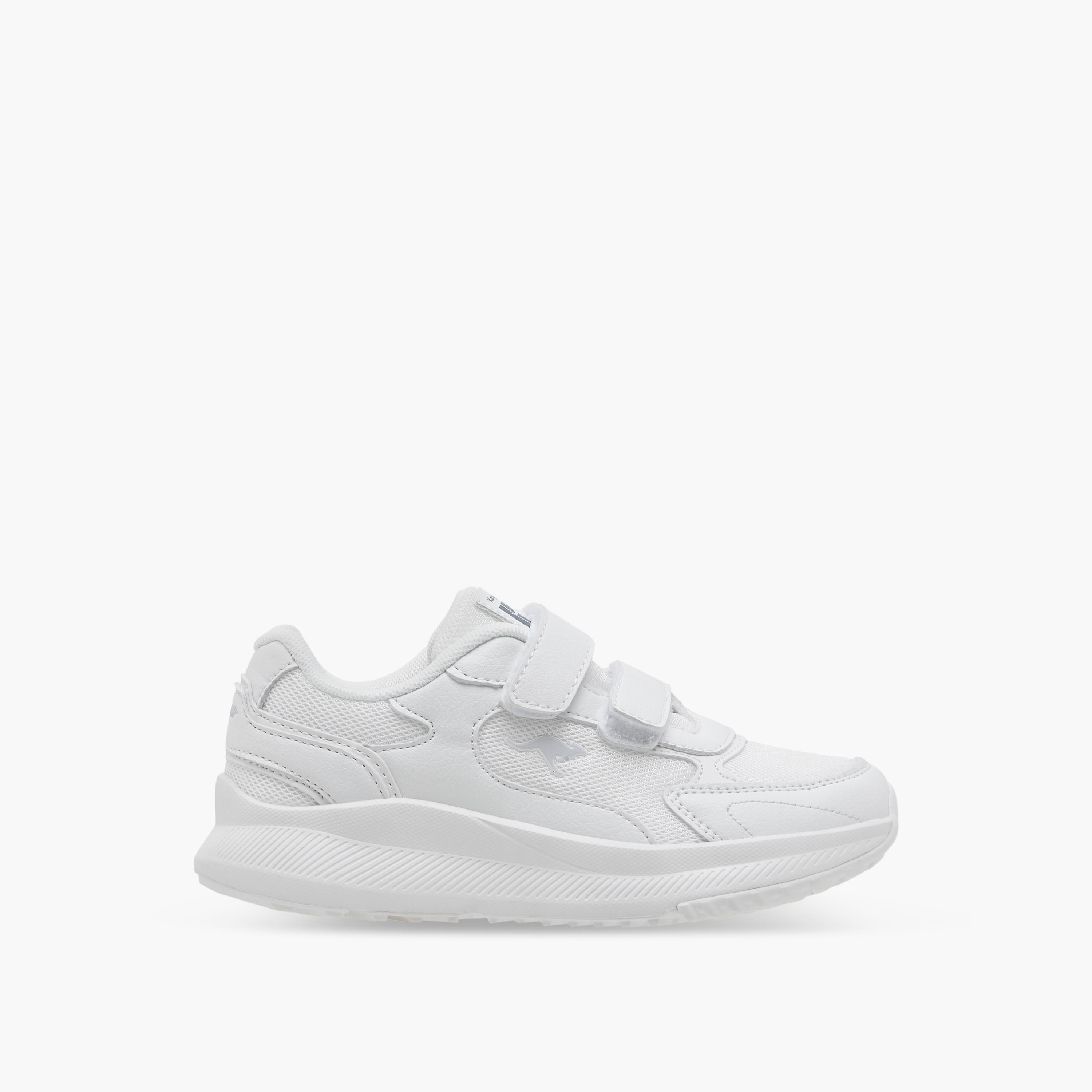 KangaROOS Unisex Logo Detail School Shoes with Hook and Loop Closure-girls-shoes-schoolshoes-image-3
