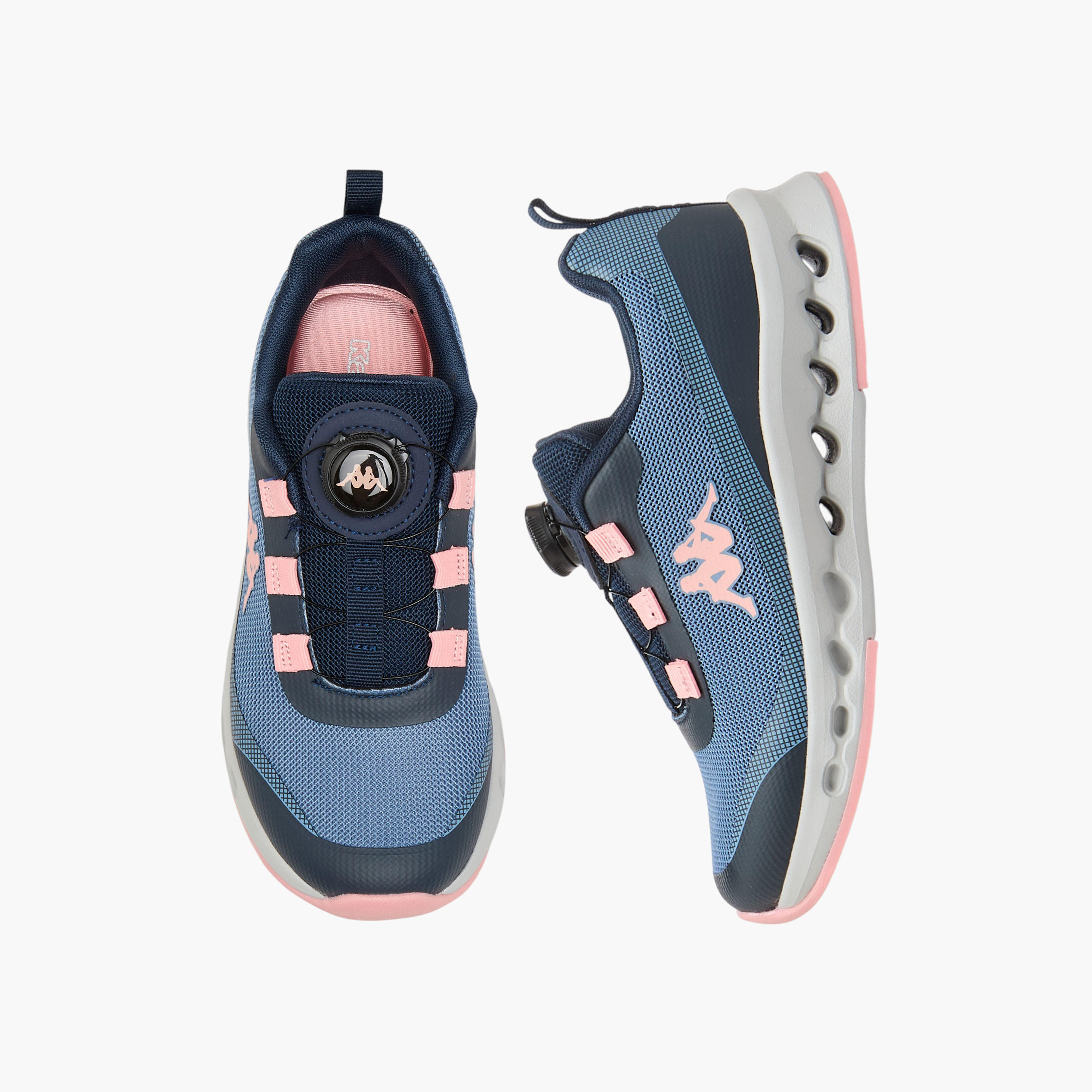 Kappa Girls Rotating Buckle Sports Shoes-girls-shoes-sports-image-1