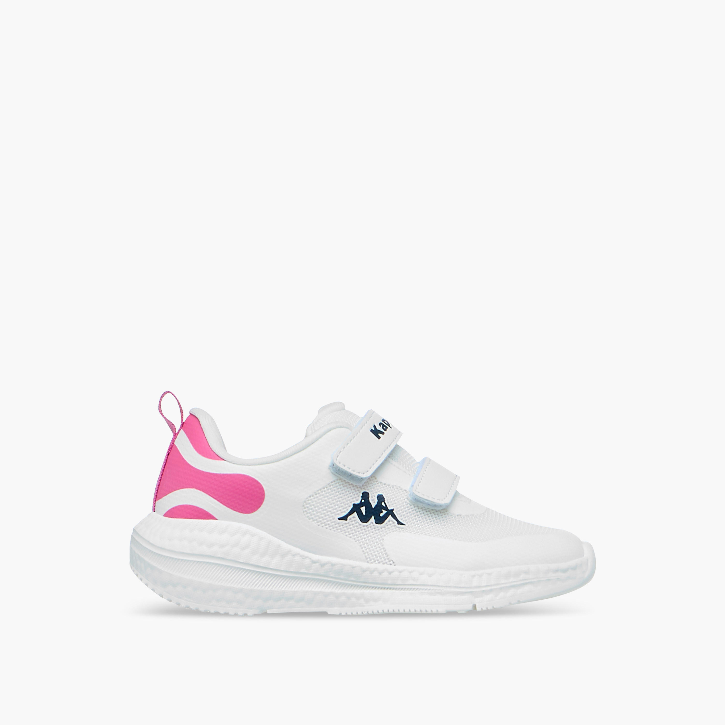 Kappa Girls Panelled Hook & Loop Walking Shoes-girls-shoes-sports-image-3