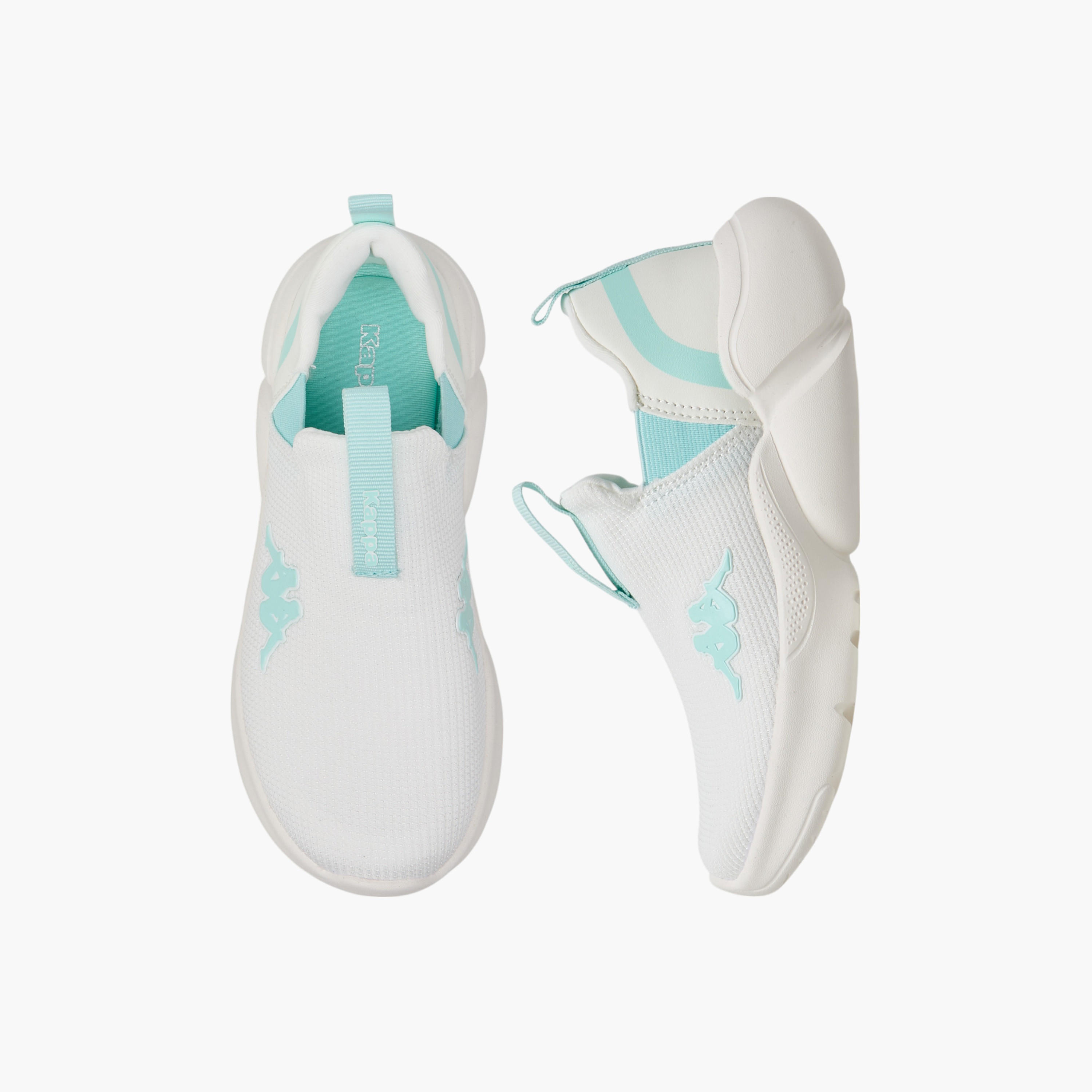Kappa Women's Logo Applique Slip-On Sports Shoes with Pull Tab-women-shoes-sports-image-2