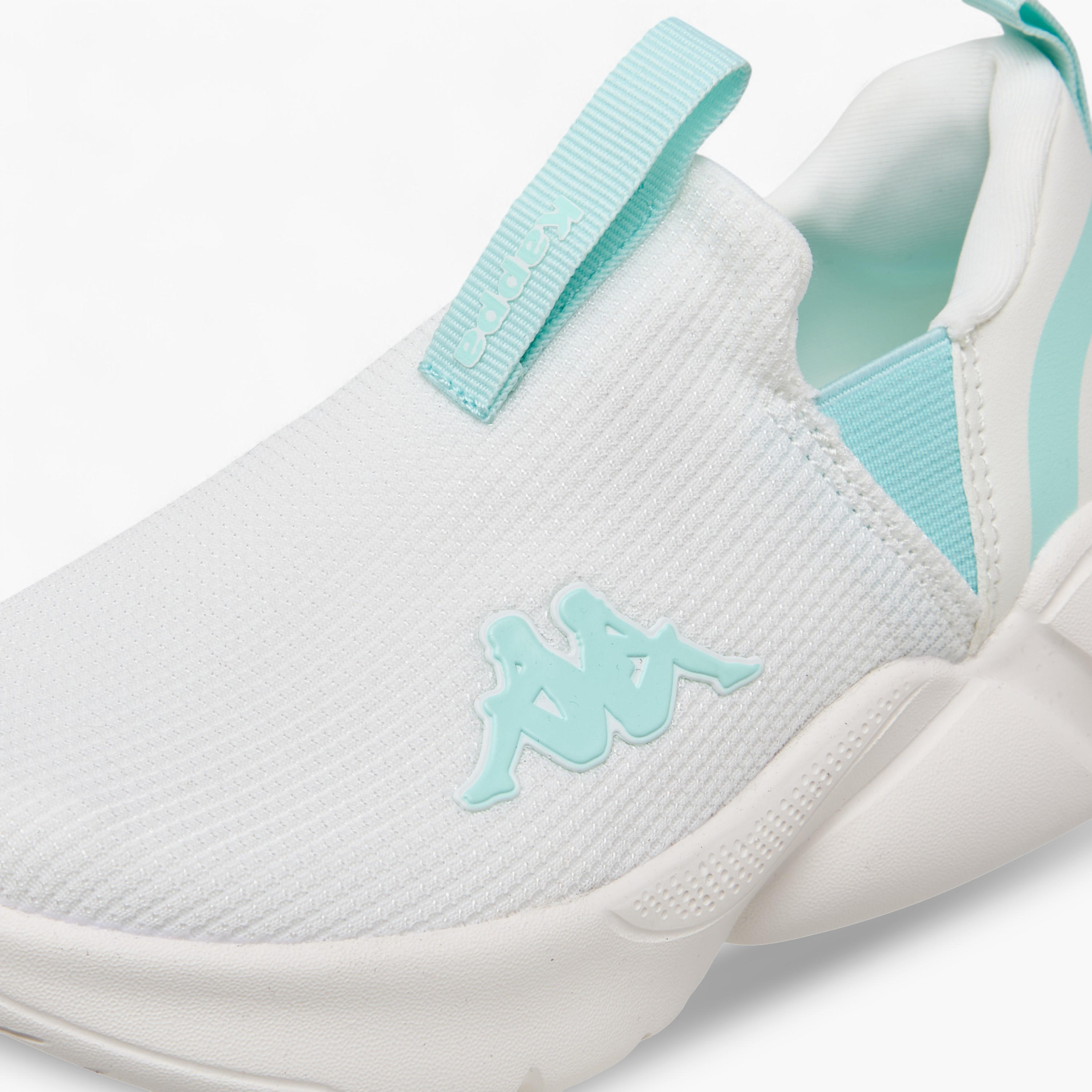Kappa Women's Logo Applique Slip-On Sports Shoes with Pull Tab-women-shoes-sports-image-4