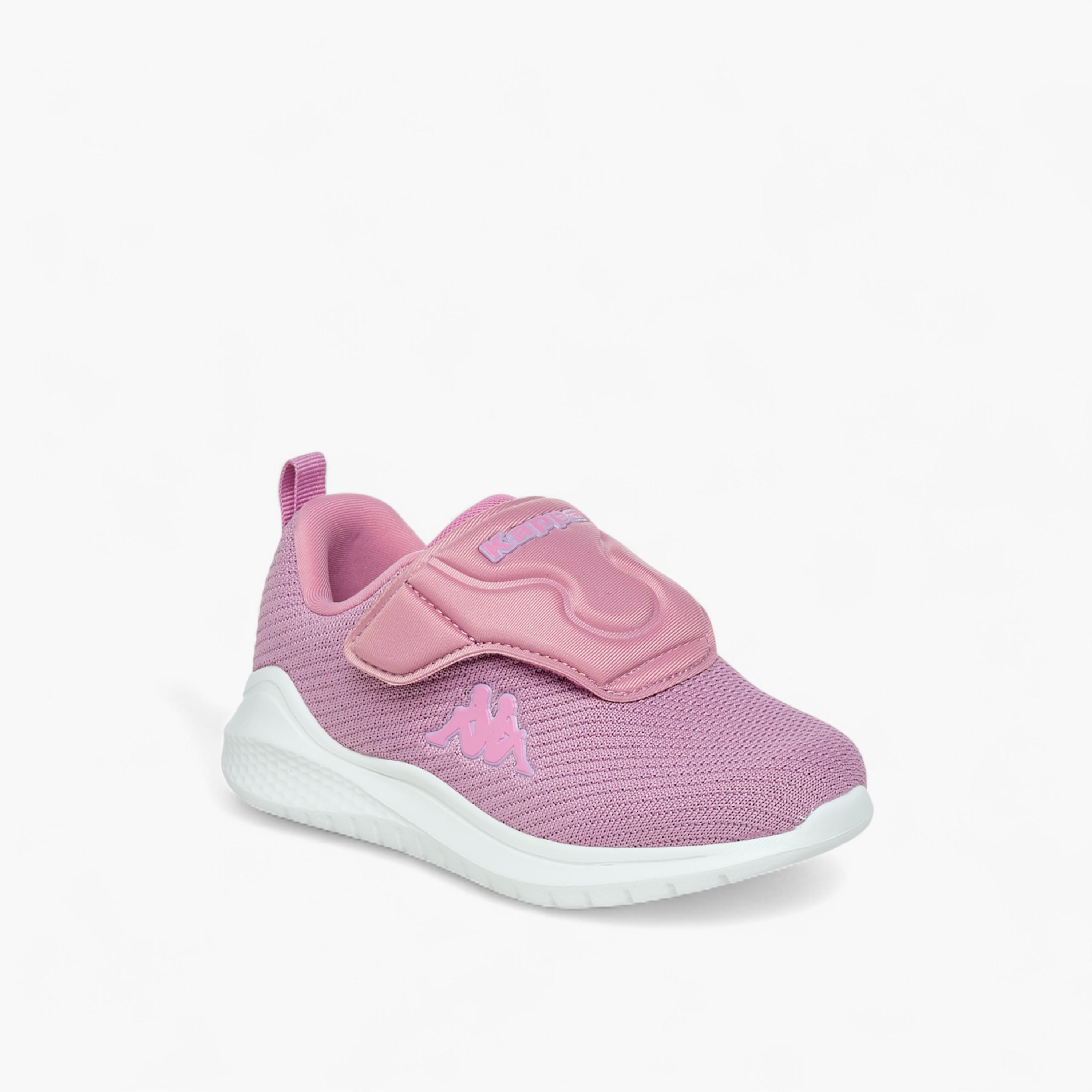 Kappa Girls Textured Hook & Loop Walking Shoes-girls-shoes-sports-image-2