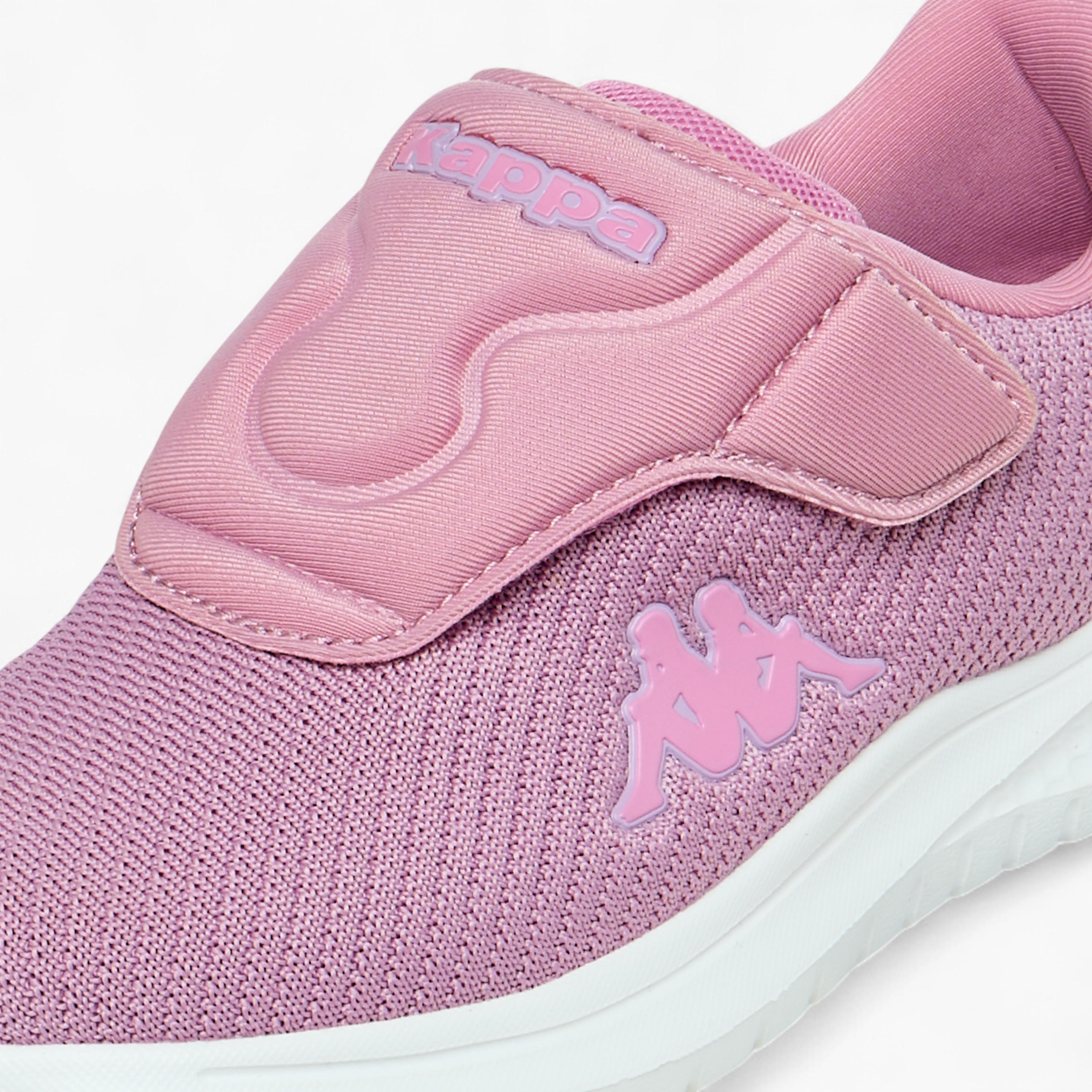 Kappa Girls Textured Hook & Loop Walking Shoes-girls-shoes-sports-image-4