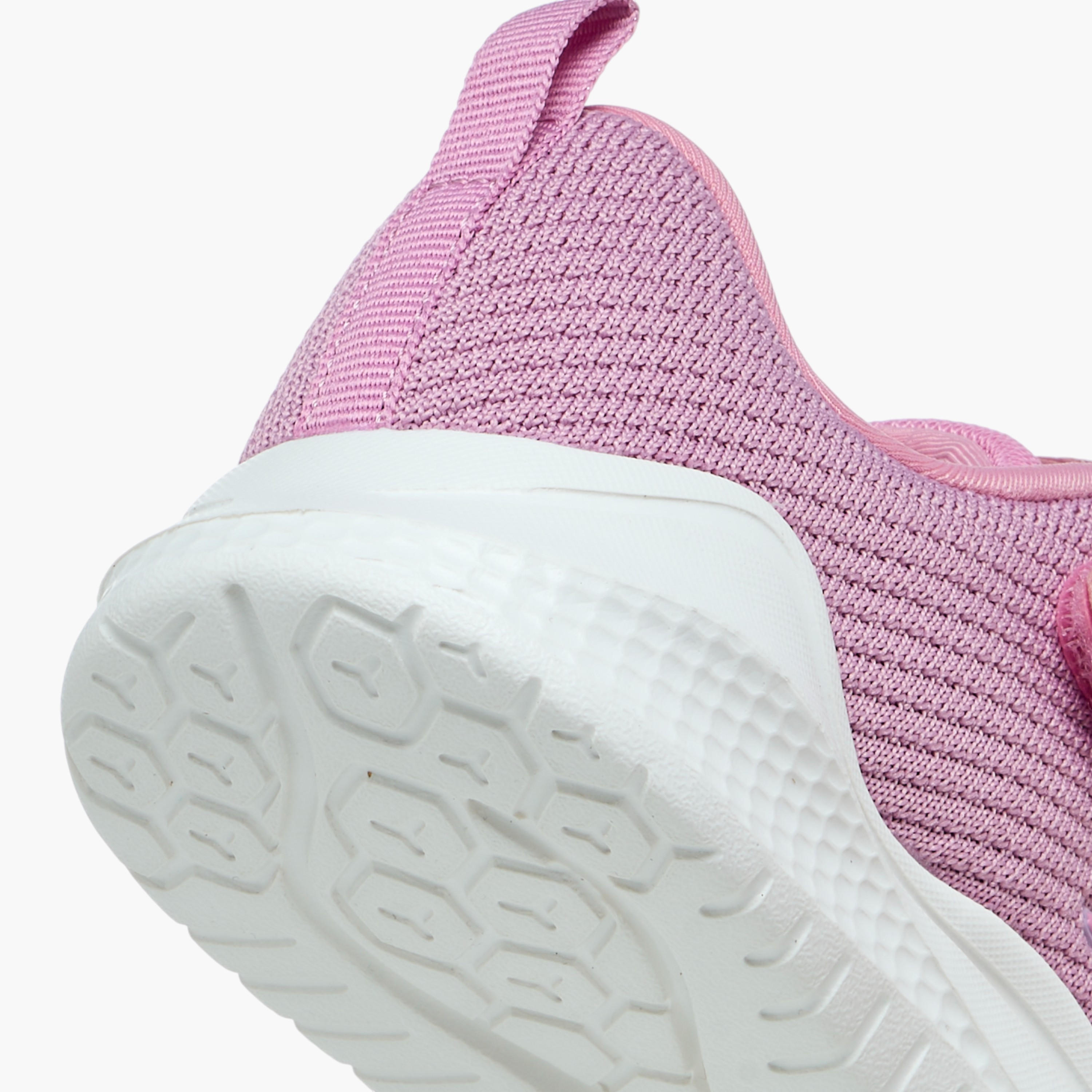 Kappa Girls Textured Hook & Loop Walking Shoes-girls-shoes-sports-image-5