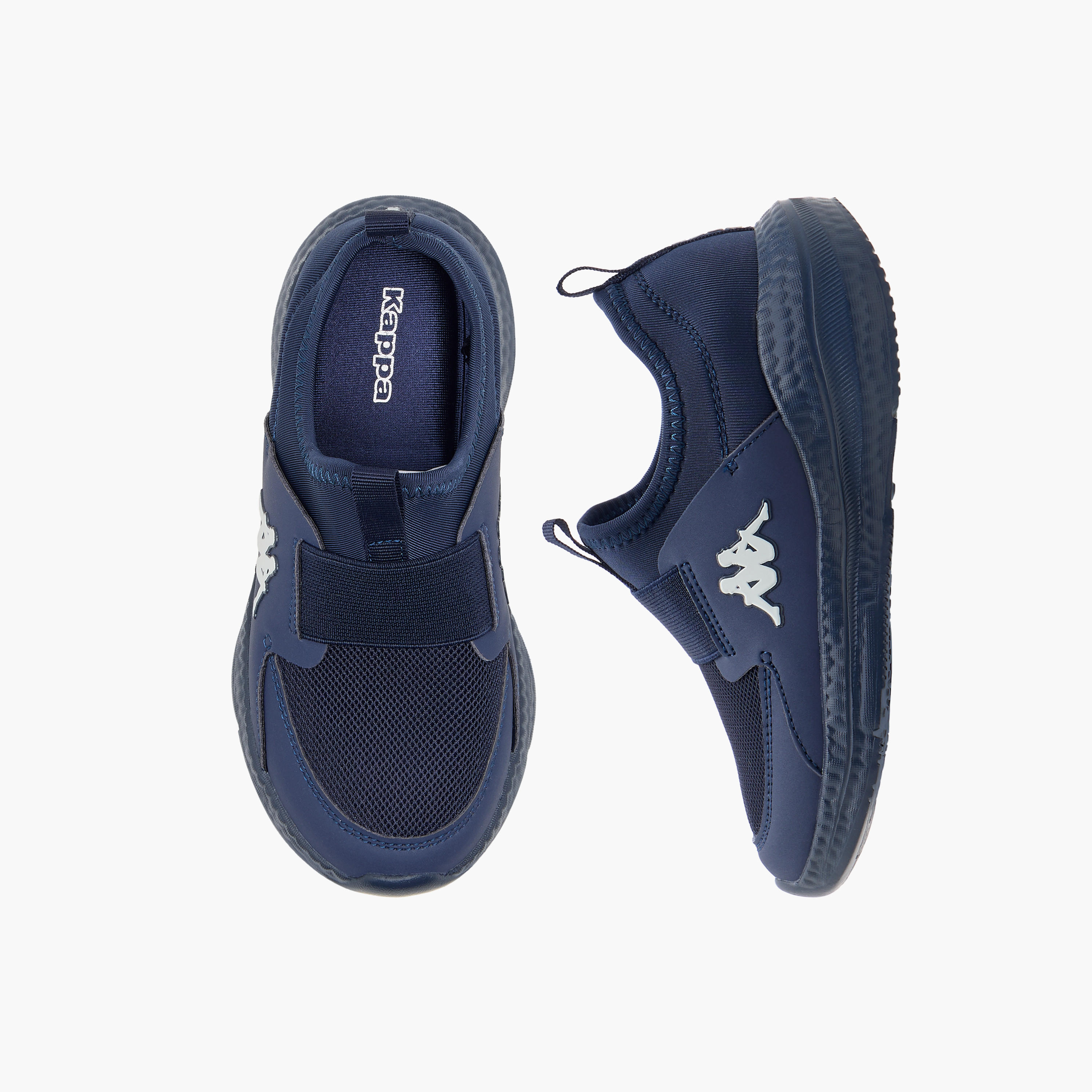 Kappa Kids Slip-On Cushioned Sole Walking Shoes-girls-shoes-schoolshoes-image-1