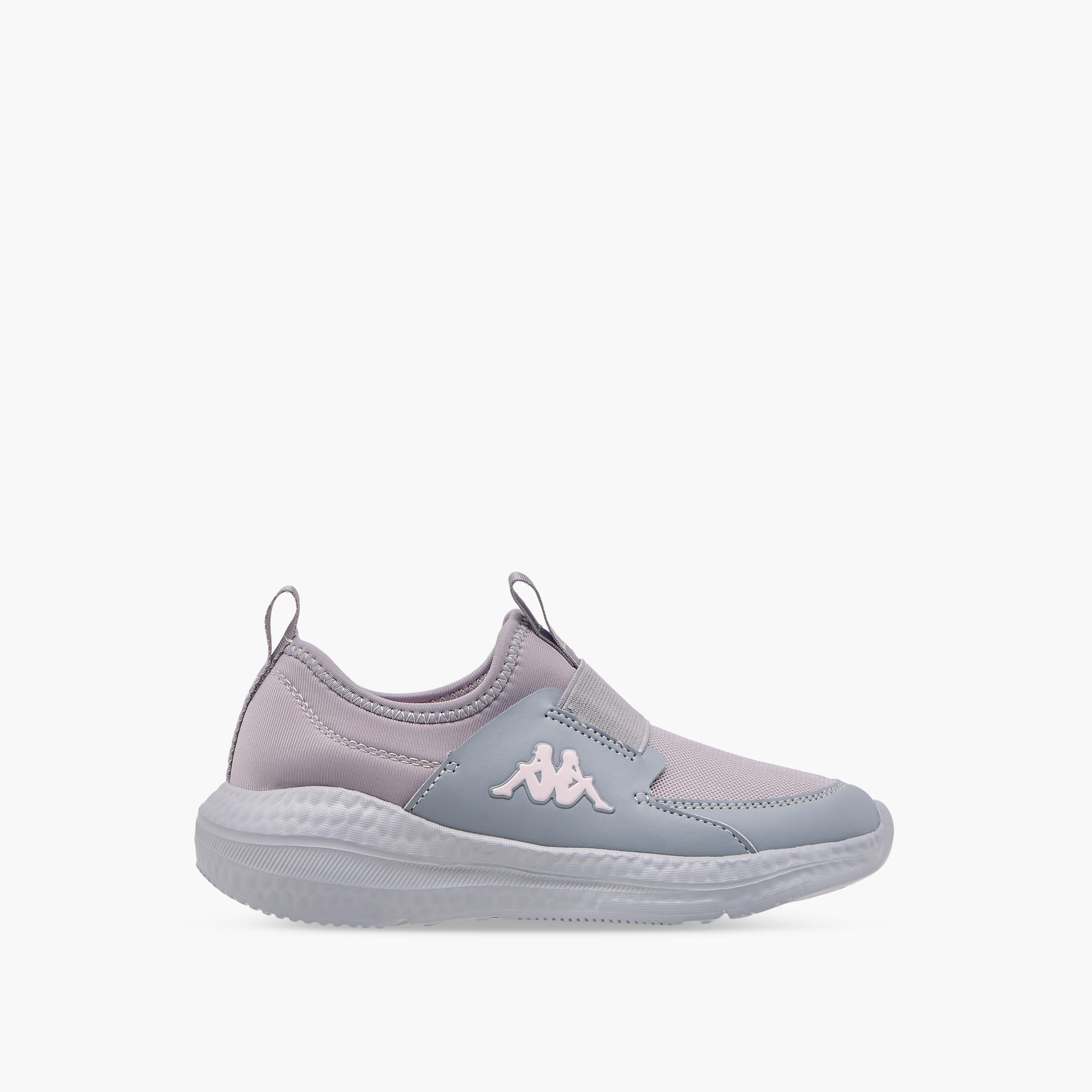 Kappa Girls Logo Detail Slip-On Walking Shoes-girls-shoes-sports-image-3