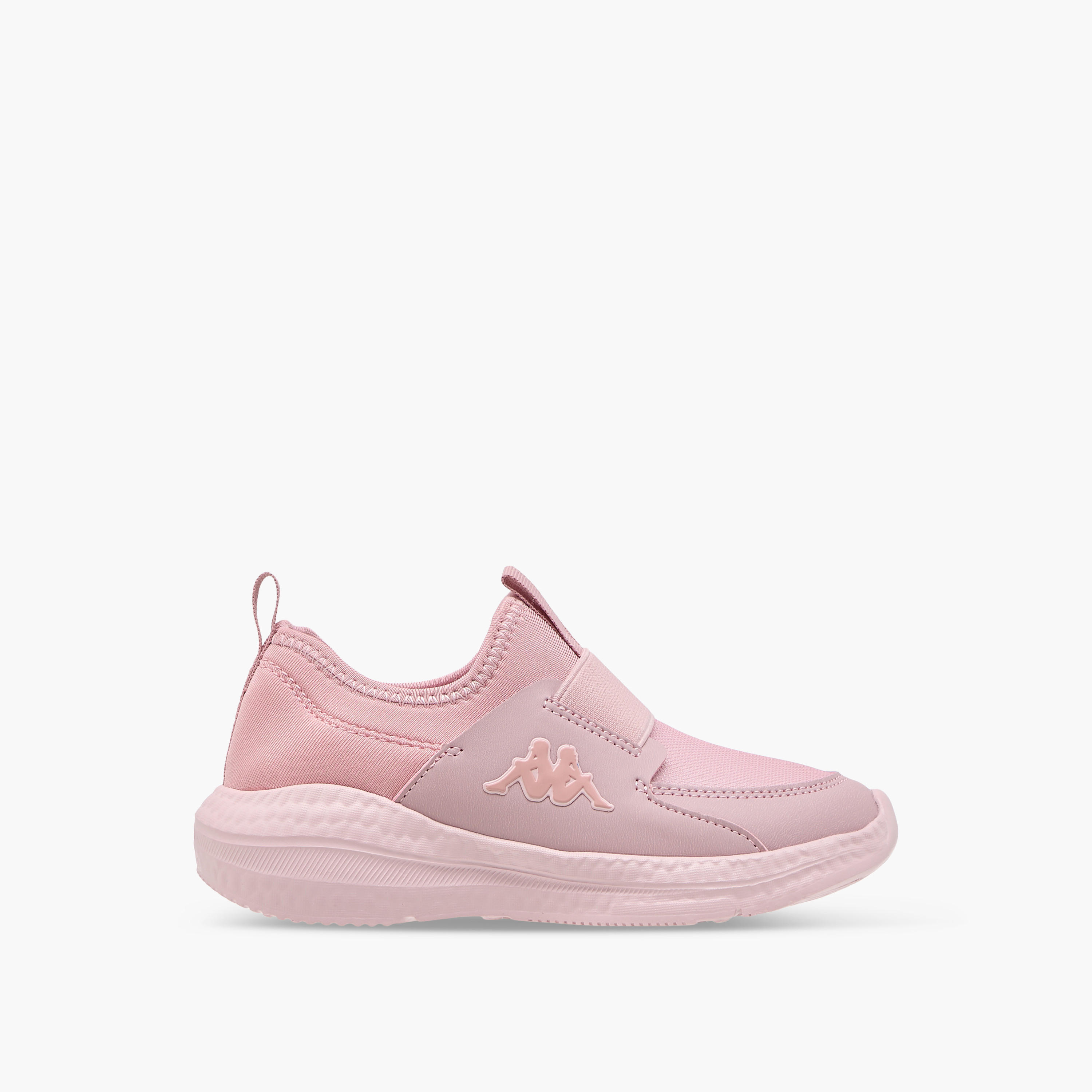 Kappa Girls Logo Detail Slip-On Walking Shoes-girls-shoes-sports-image-3