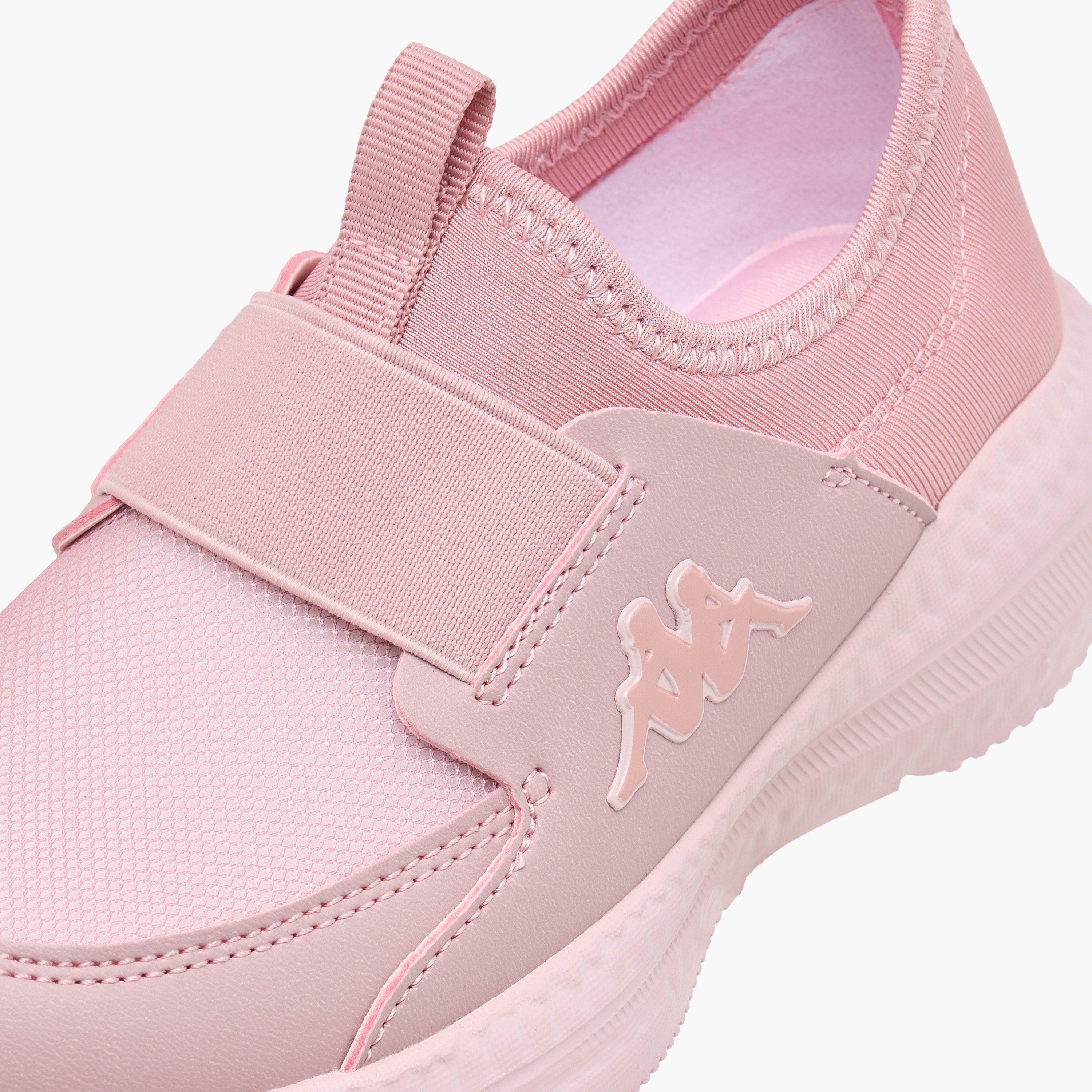 Kappa Girls Logo Detail Slip-On Walking Shoes-girls-shoes-sports-image-4