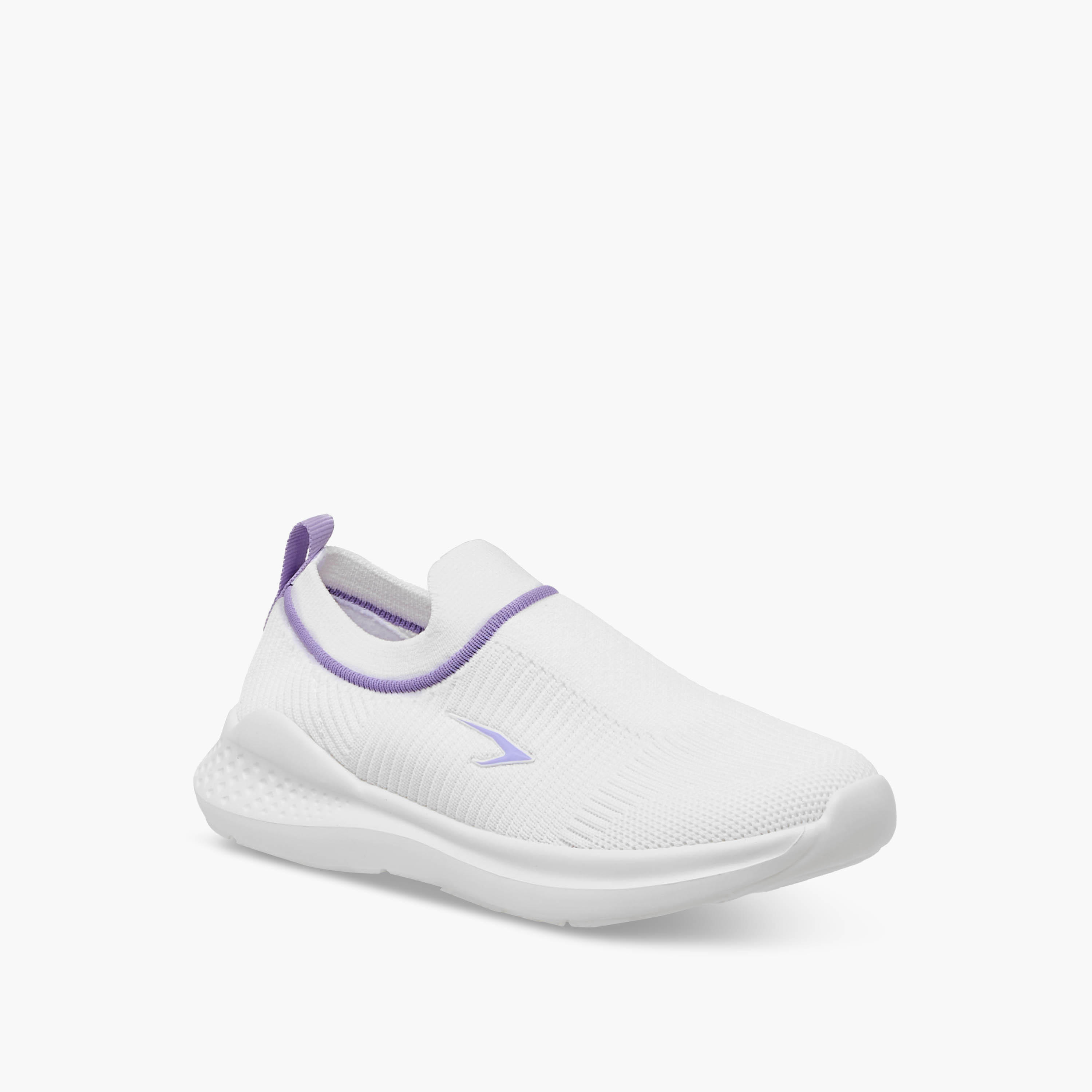 Dash Girls Textured Pull Tab Slip-On Walking Shoes-girls-shoes-sports-image-2