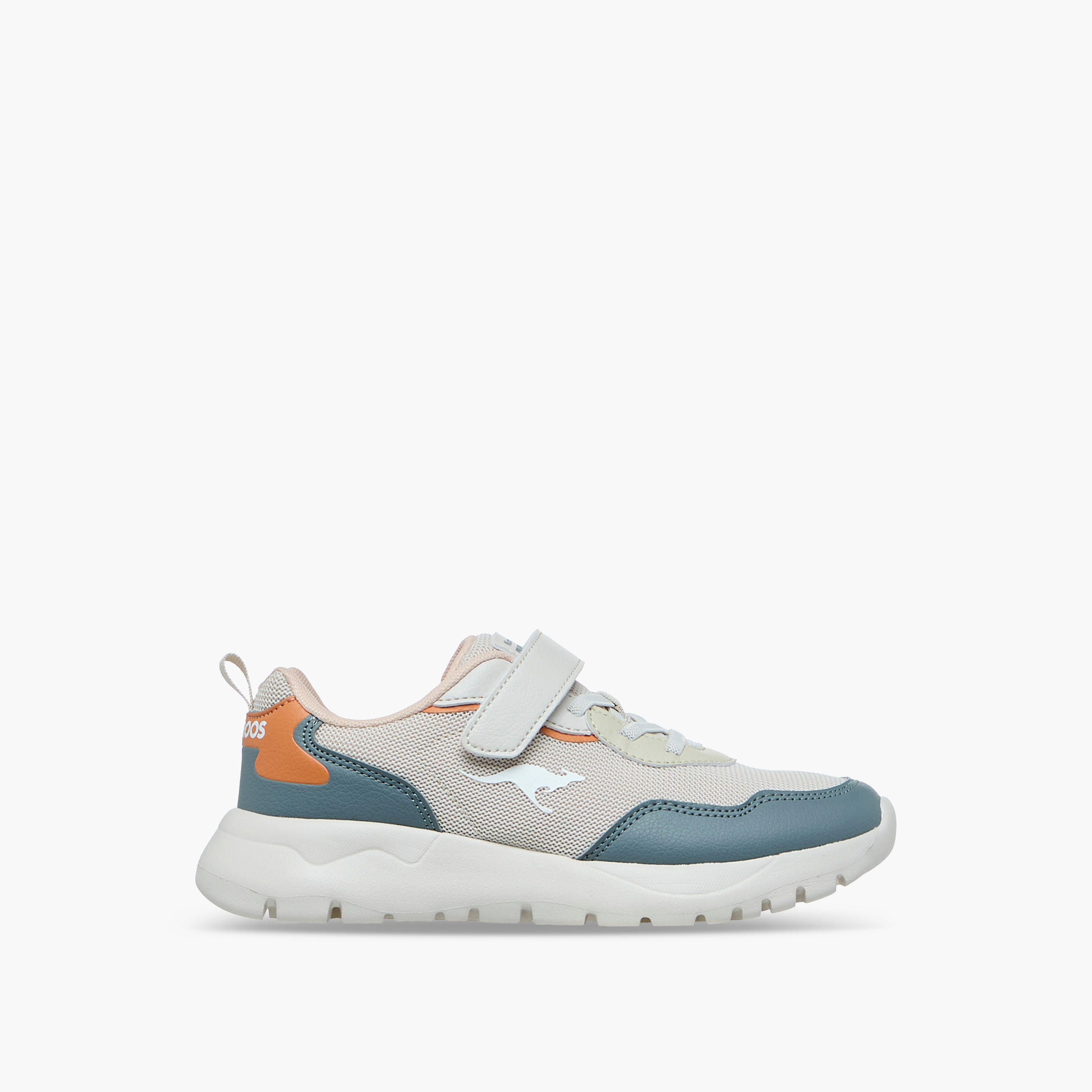 Kangaroos Girls Colourblock Hook & Loop Walking Shoes-girls-shoes-sports-image-3